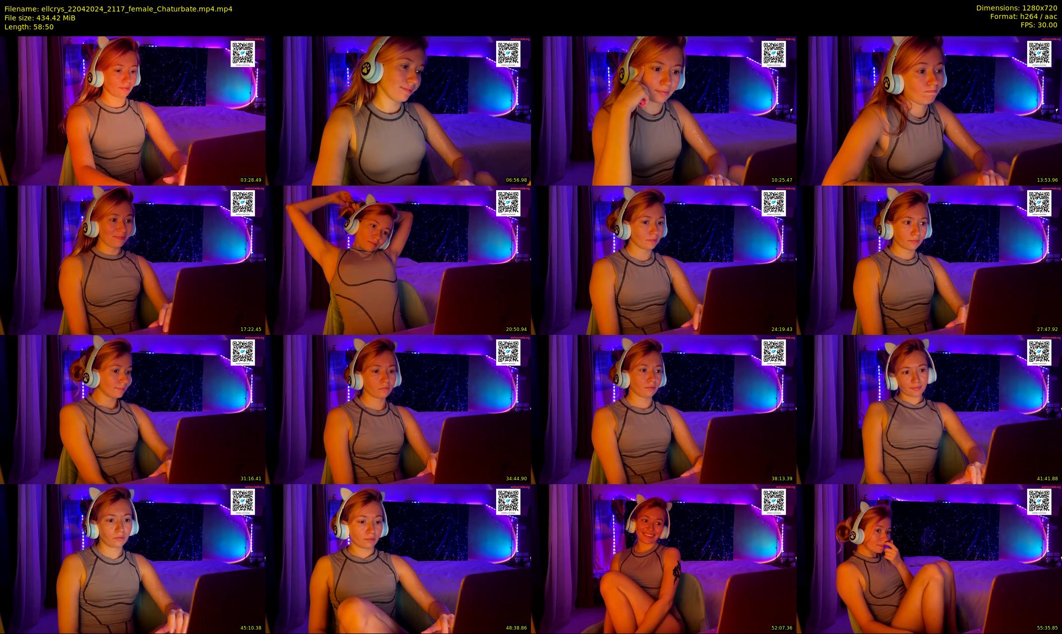 ellcrys — 59 minute Chaturbate couple cam show recording, 720p, Apr 22, 2024