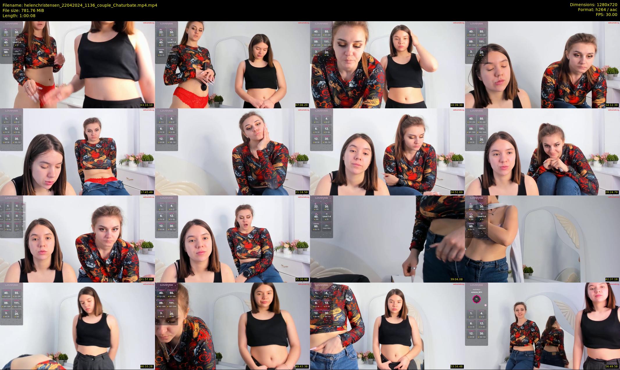 helenchristensen — 61 minute Chaturbate female cam show recording, 720p, Apr 22, 2024