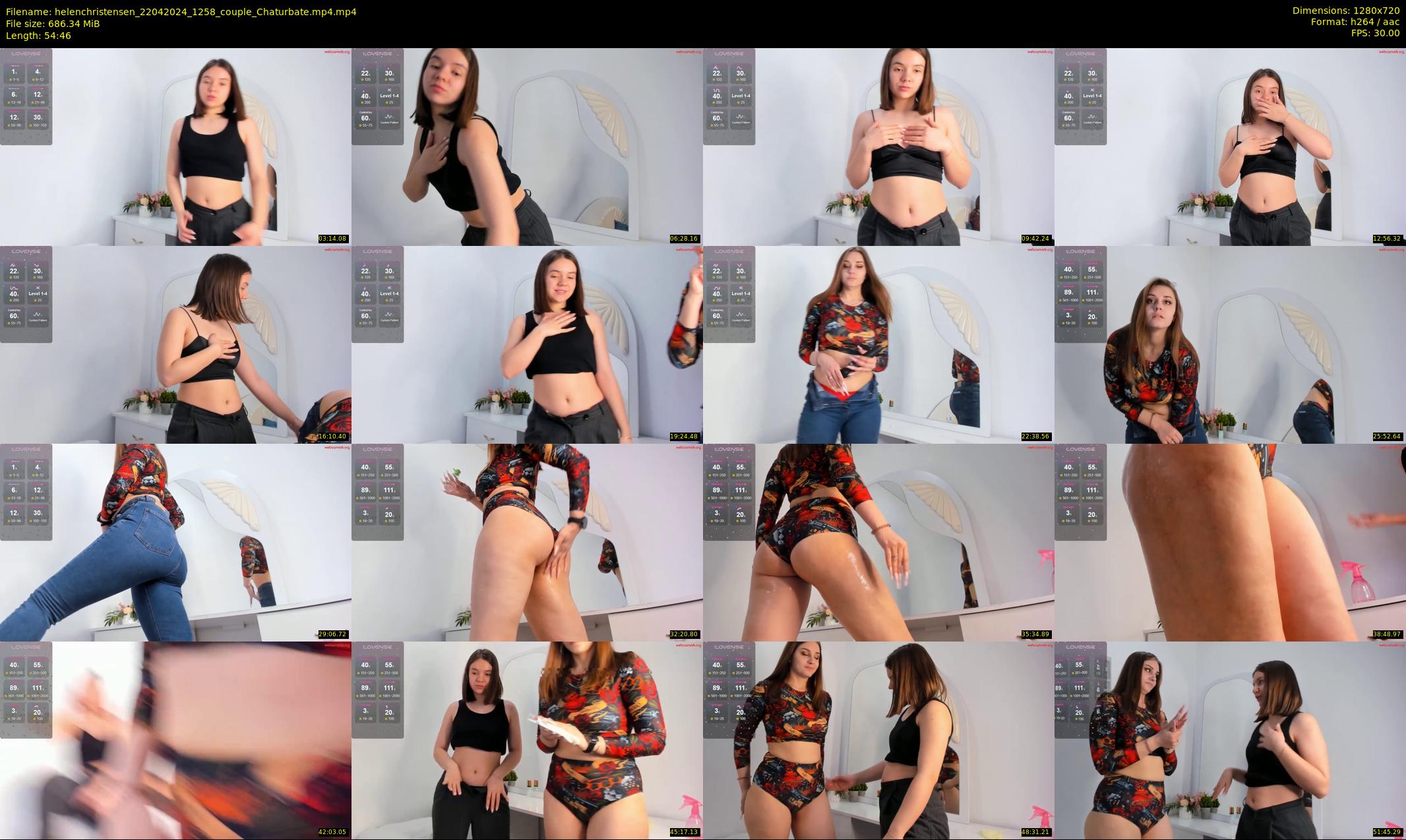helenchristensen — 55 minute Chaturbate female cam show recording, 720p, Apr 22, 2024