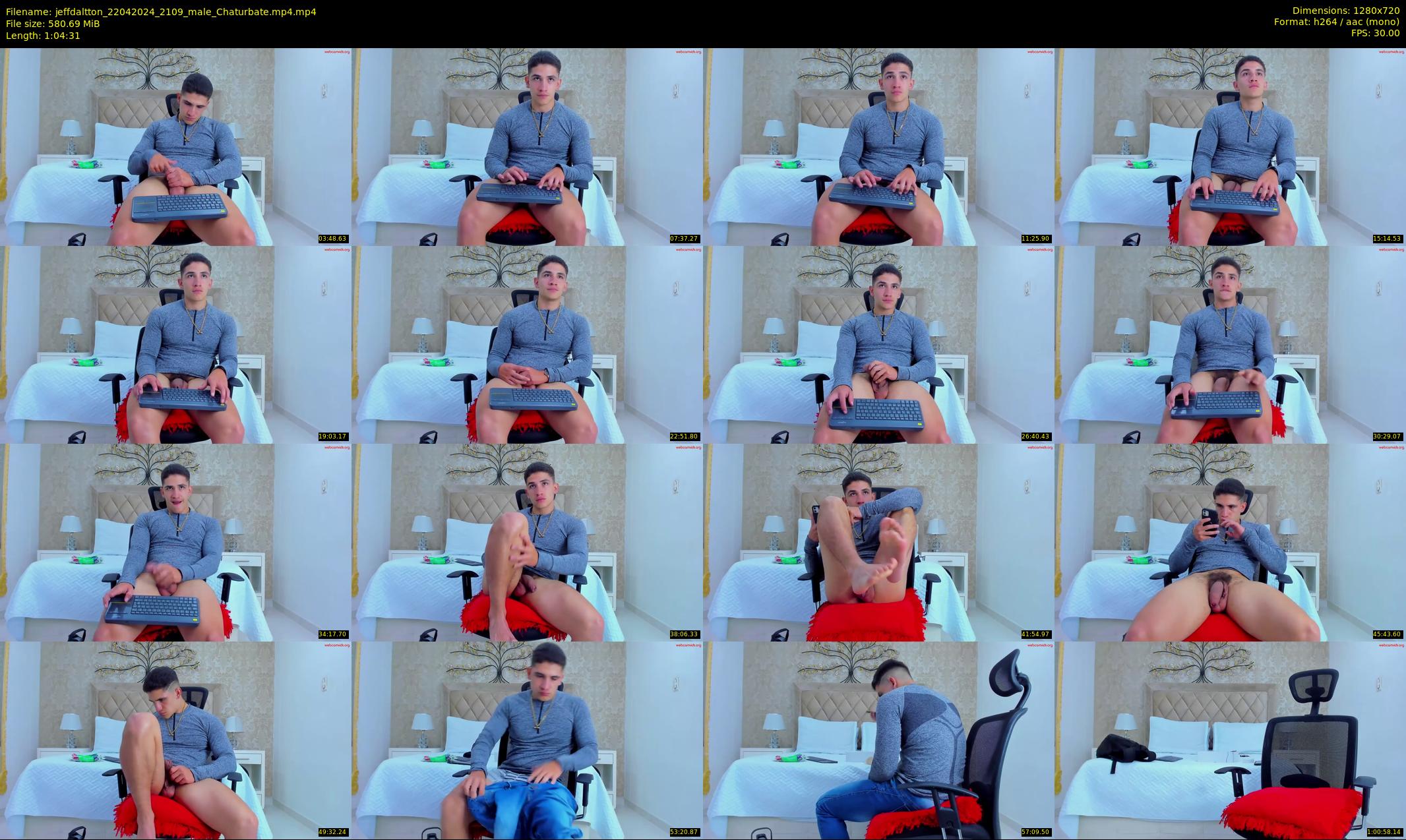 jeffdaltton — 65 minute Chaturbate male cam show recording, 720p, Apr 22, 2024