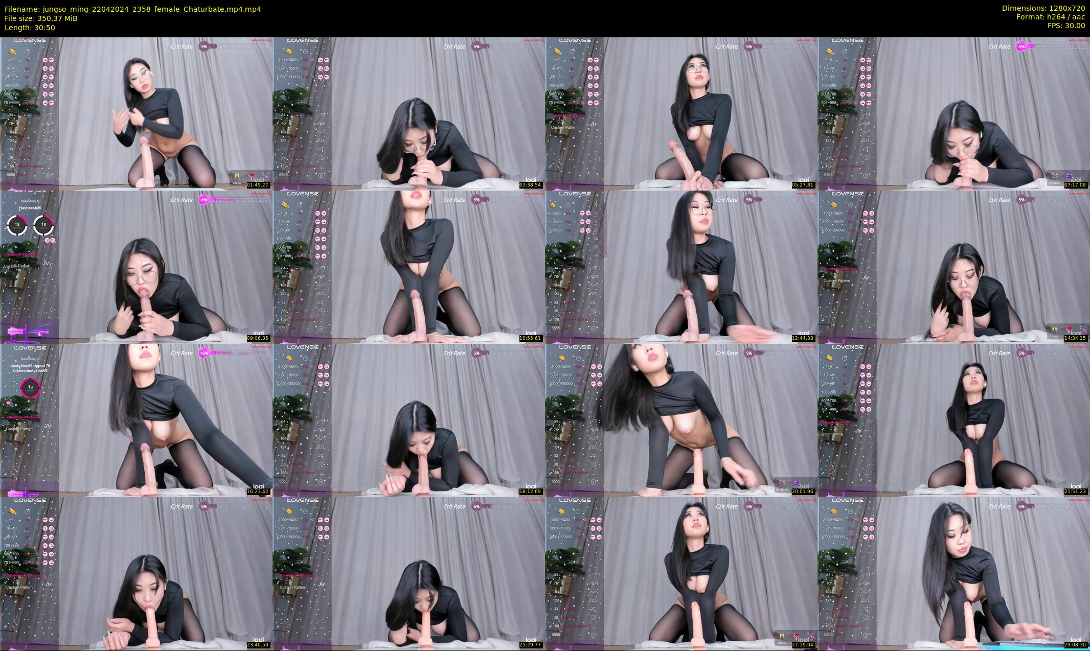 jungso_ming — 31 minute Chaturbate female cam show recording, 720p, Apr 22, 2024