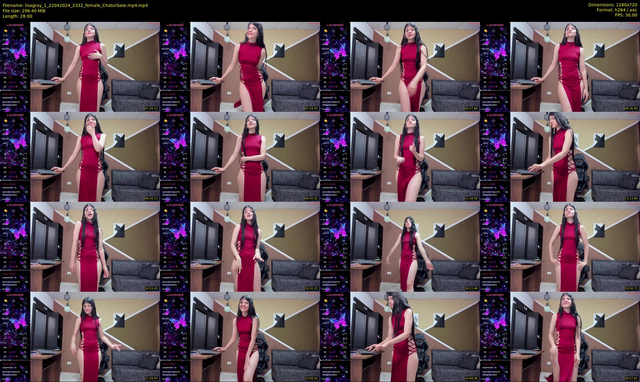 lisagray_1 — 28 minute Chaturbate female cam show recording, 720p, Apr 22, 2024