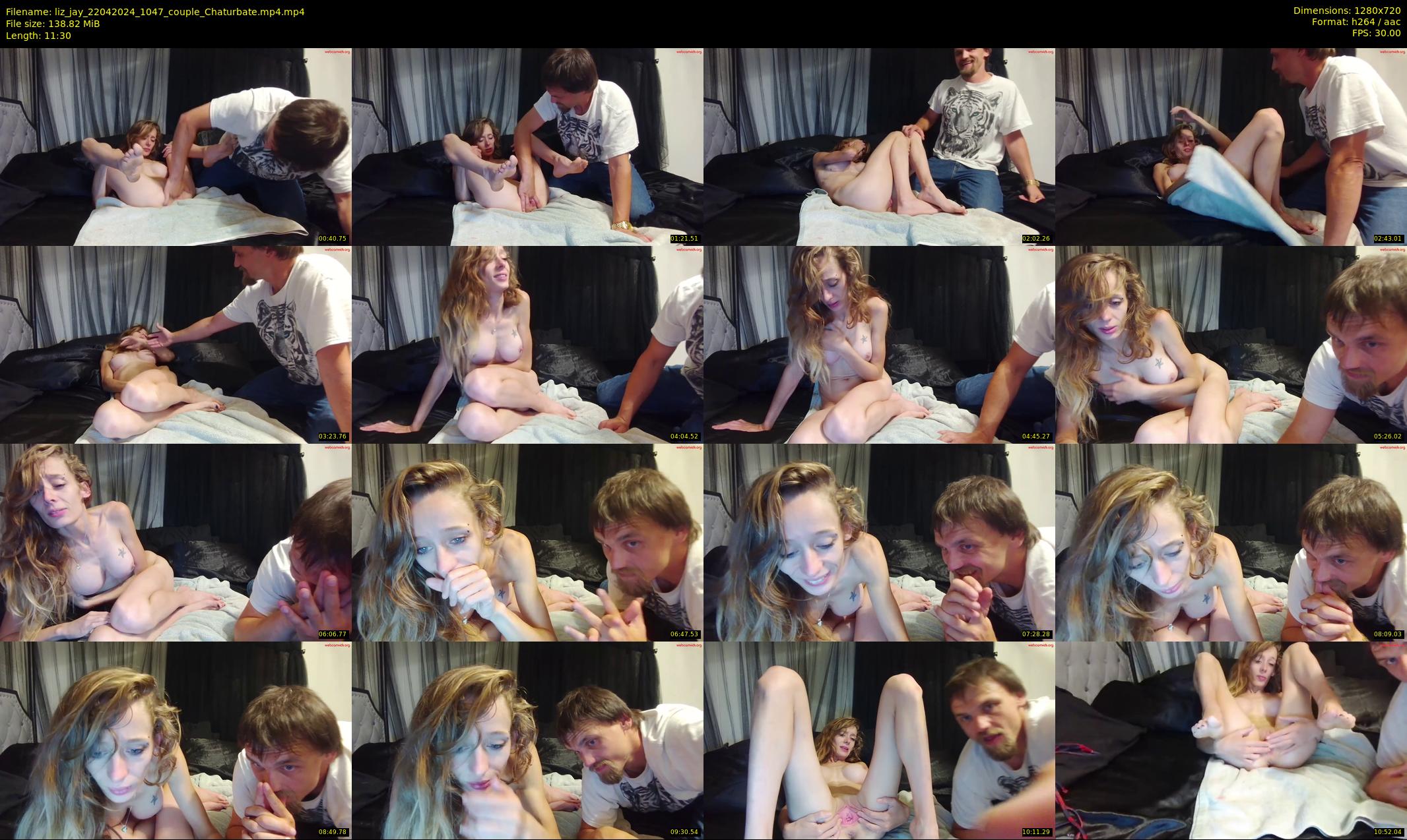 liz_jay — 12 minute Chaturbate couple cam show recording, 720p, Apr 22, 2024