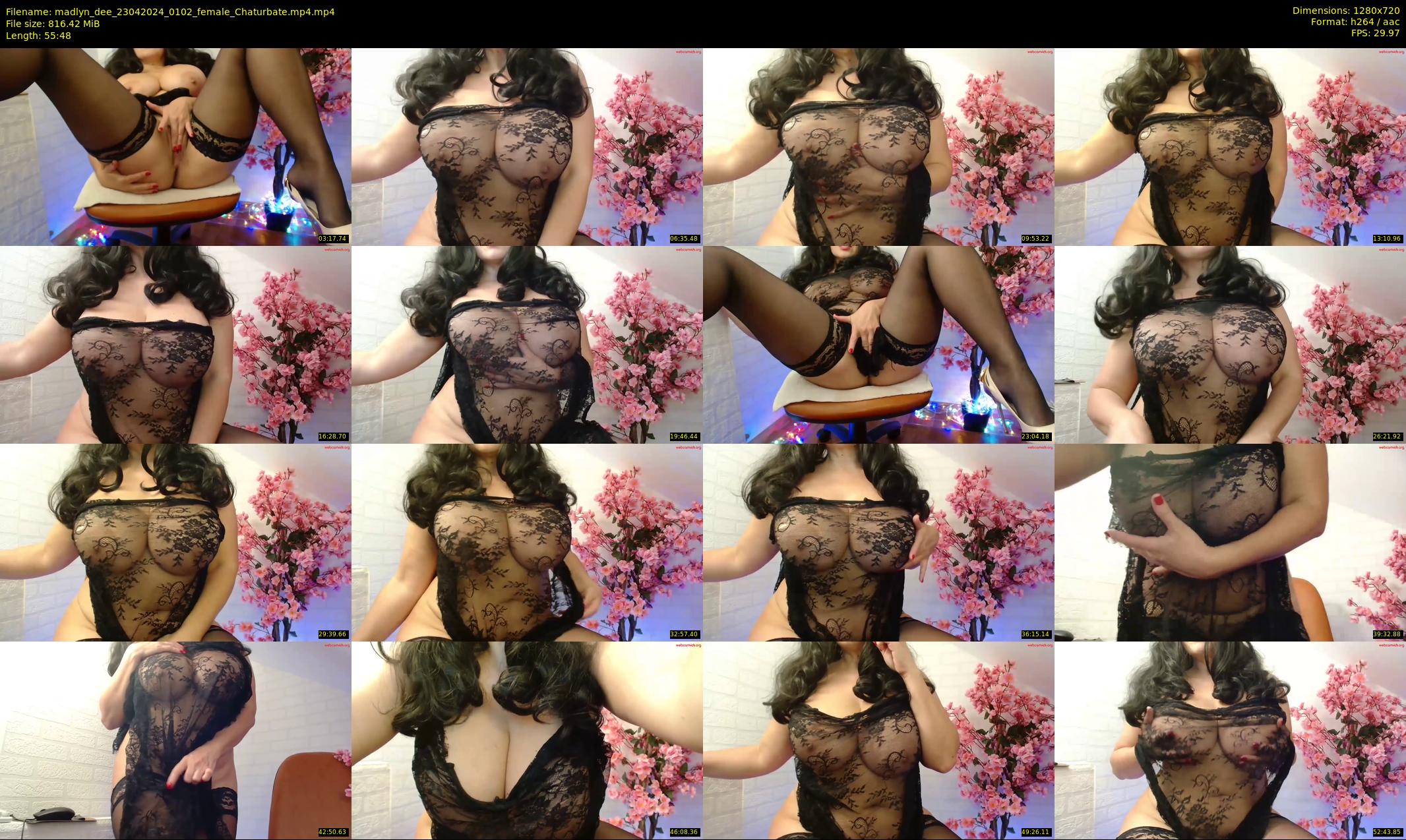 madlyn_dee — 56 minute Chaturbate female cam show recording, 720p, Apr 23, 2024