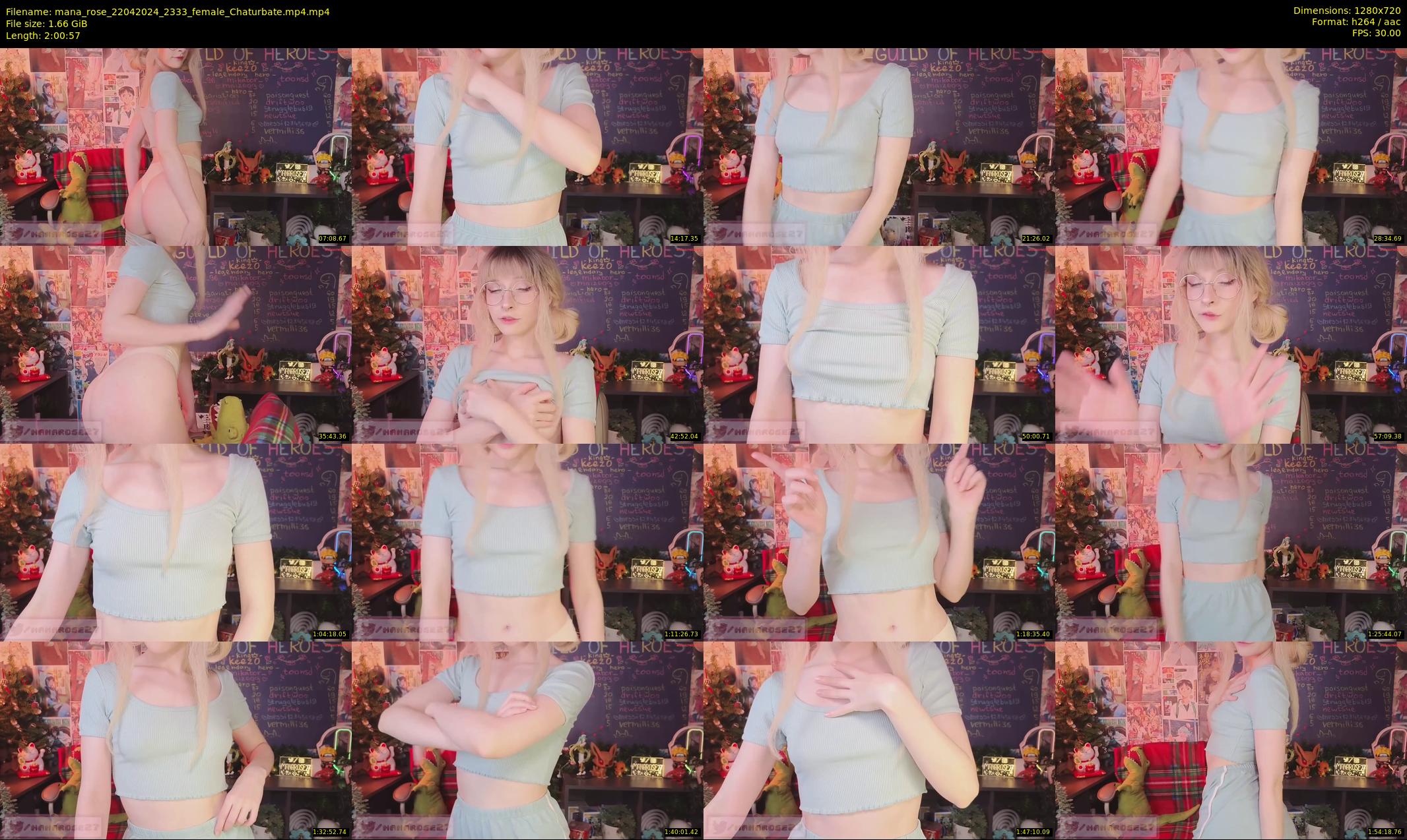 mana_rose — 121 minute Chaturbate female cam show recording, 720p, Apr 22, 2024