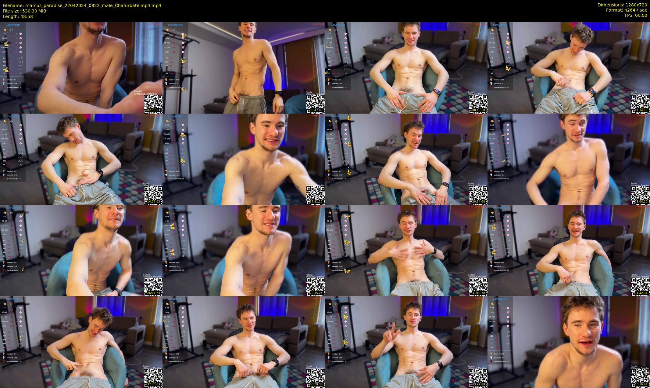 marcus_paradise — 49 minute Chaturbate male cam show recording, 720p, Apr 22, 2024
