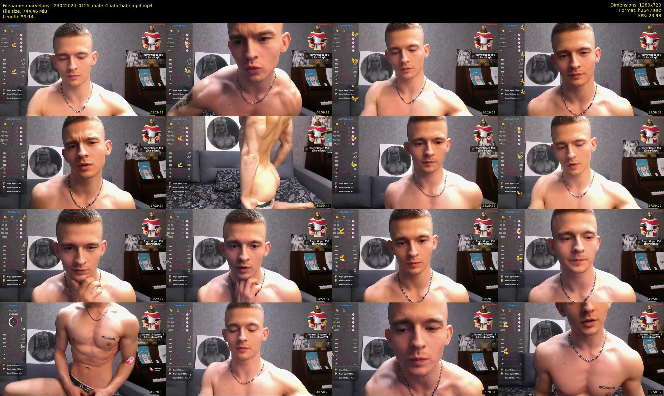 marvelboy_ — 60 minute Chaturbate male cam show recording, 720p, Apr 23, 2024