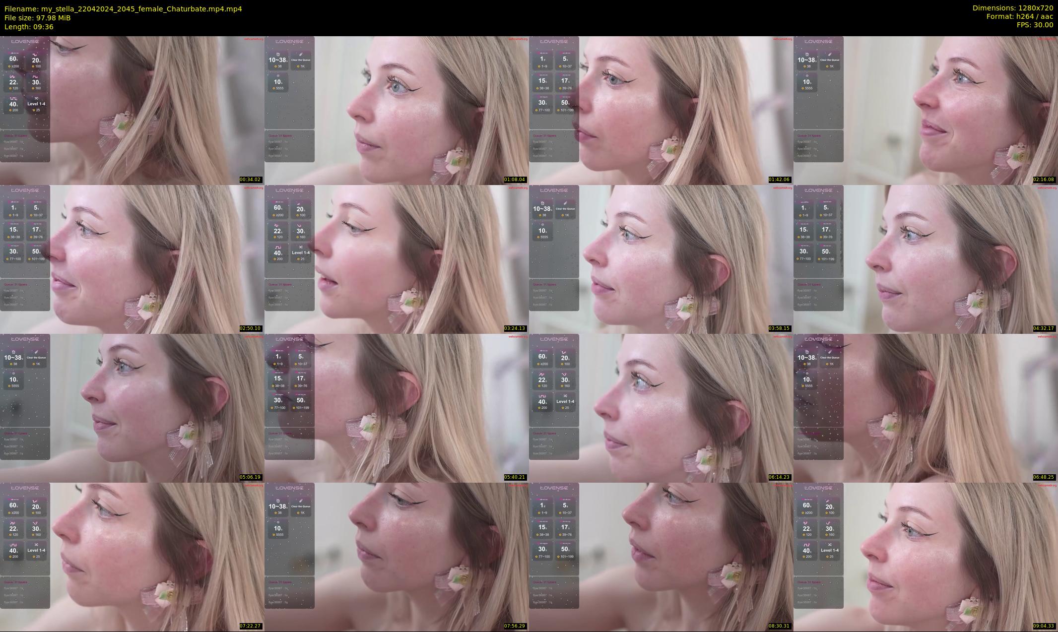my_stella — 10 minute Chaturbate female cam show recording, 720p, Apr 22, 2024