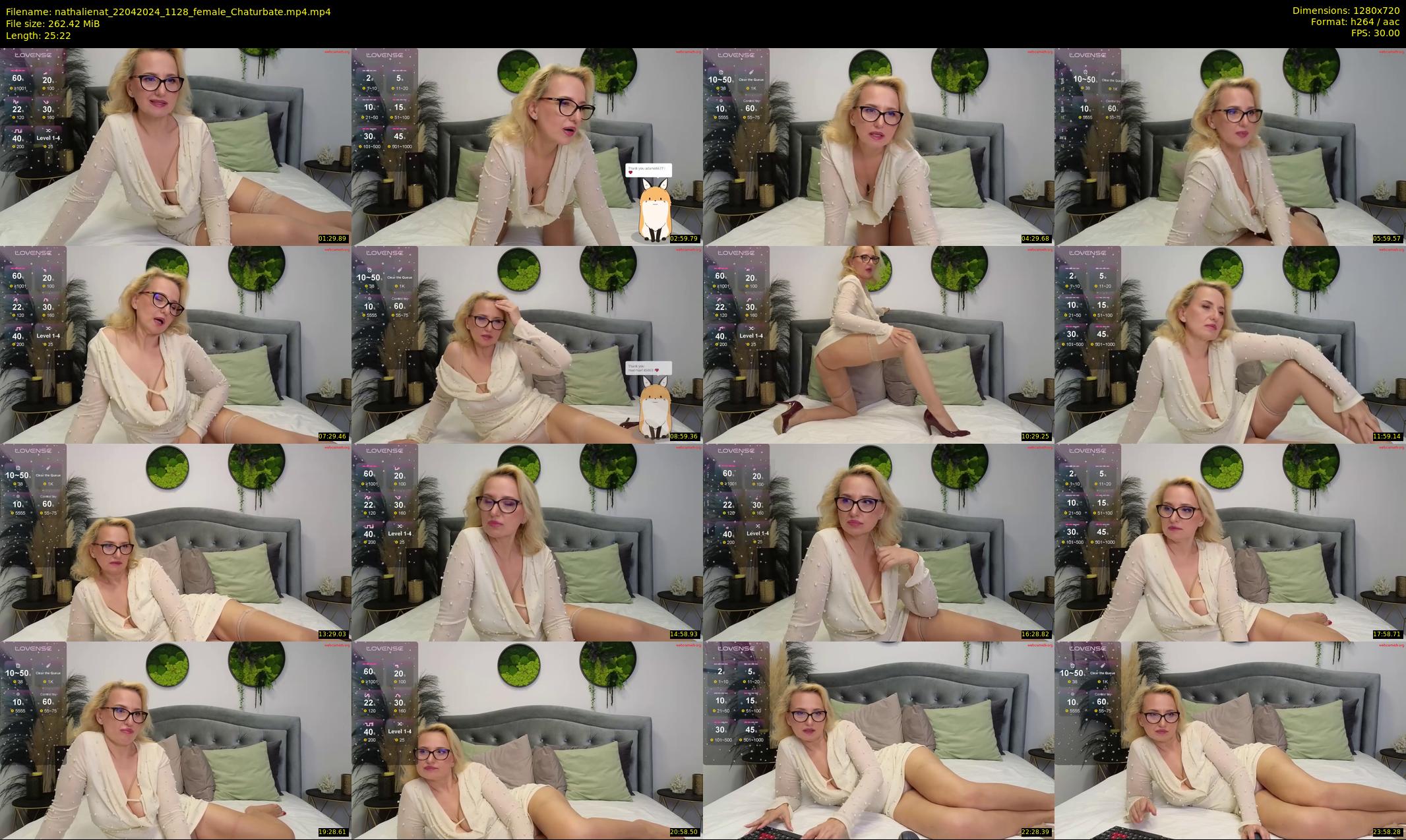 nathalienat — 26 minute Chaturbate female cam show recording, 720p, Apr 22, 2024