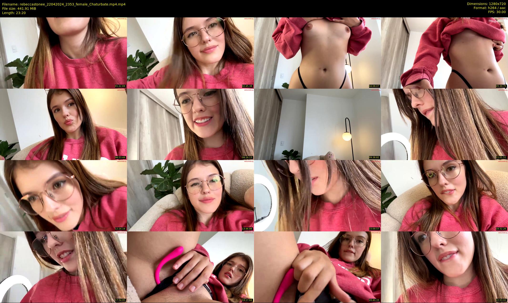 rebeccastonee — 24 minute Chaturbate female cam show recording, 720p, Apr 22, 2024