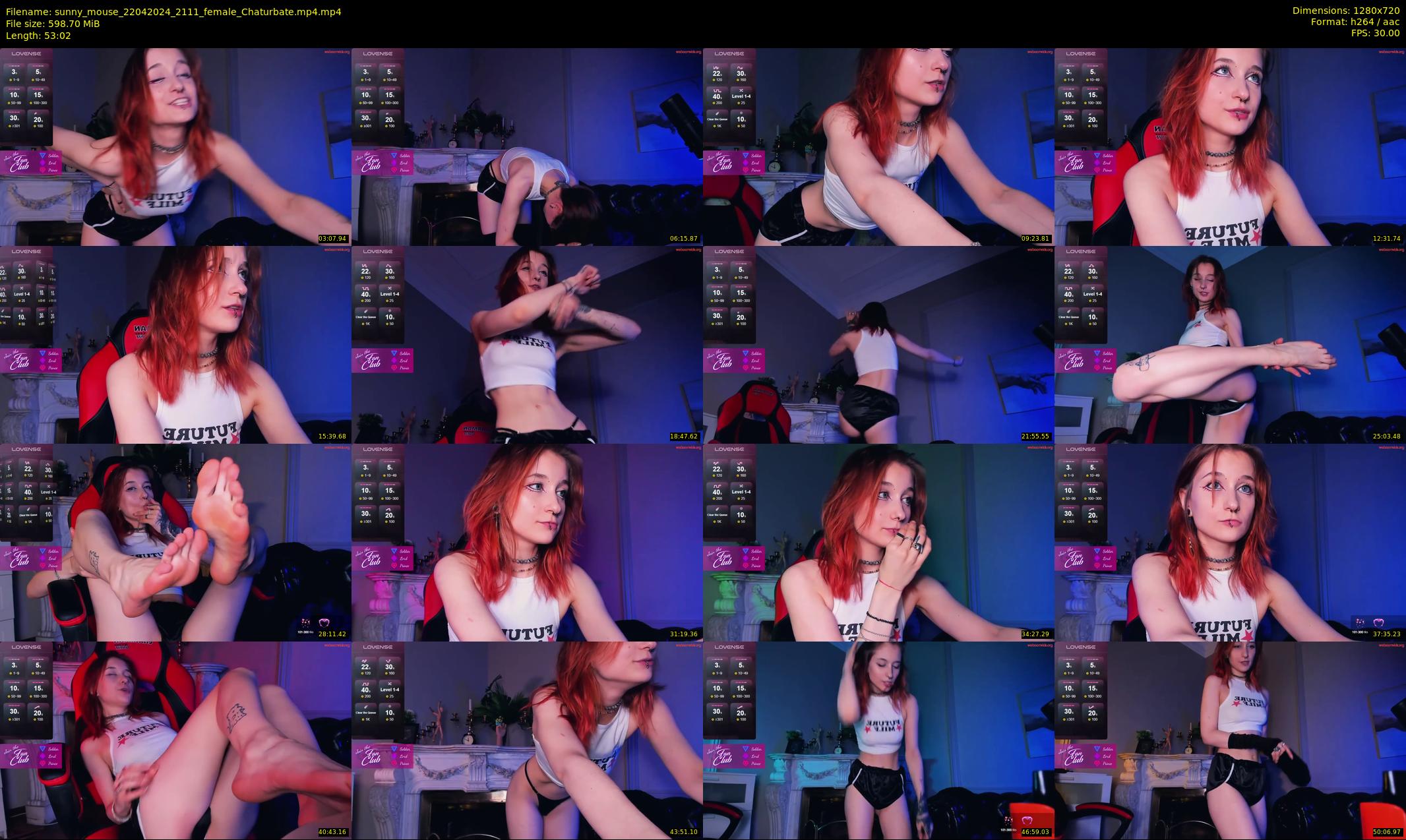 sunny_mouse — 54 minute Chaturbate female cam show recording, 720p, Apr 22, 2024