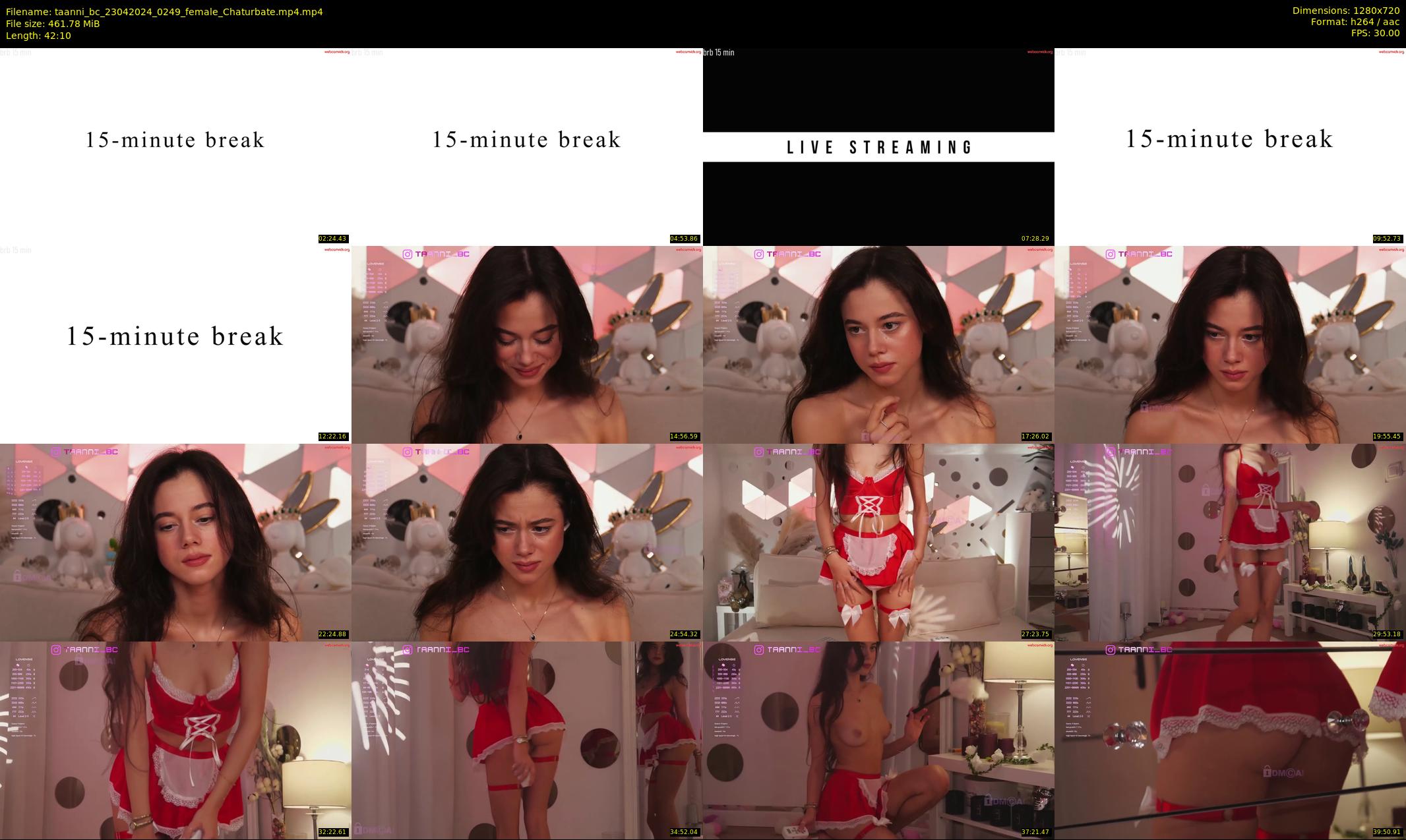 taanni_bc — 43 minute Chaturbate female cam show recording, 720p, Apr 23, 2024