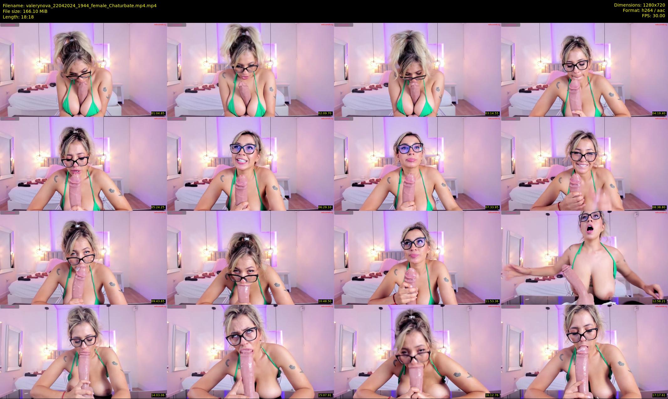 valerynova — 19 minute Chaturbate female cam show recording, 720p, Apr 22, 2024
