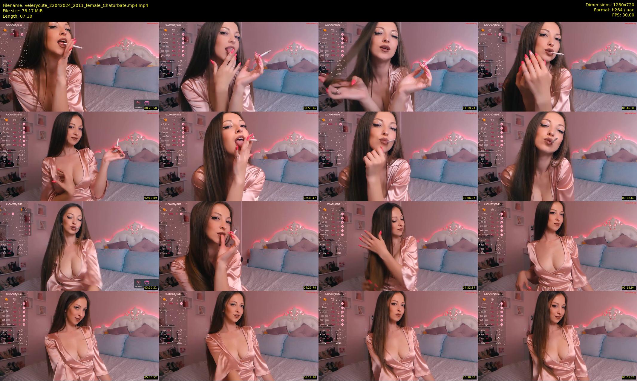 velerycute — 8 minute Chaturbate female cam show recording, 720p, Apr 22, 2024