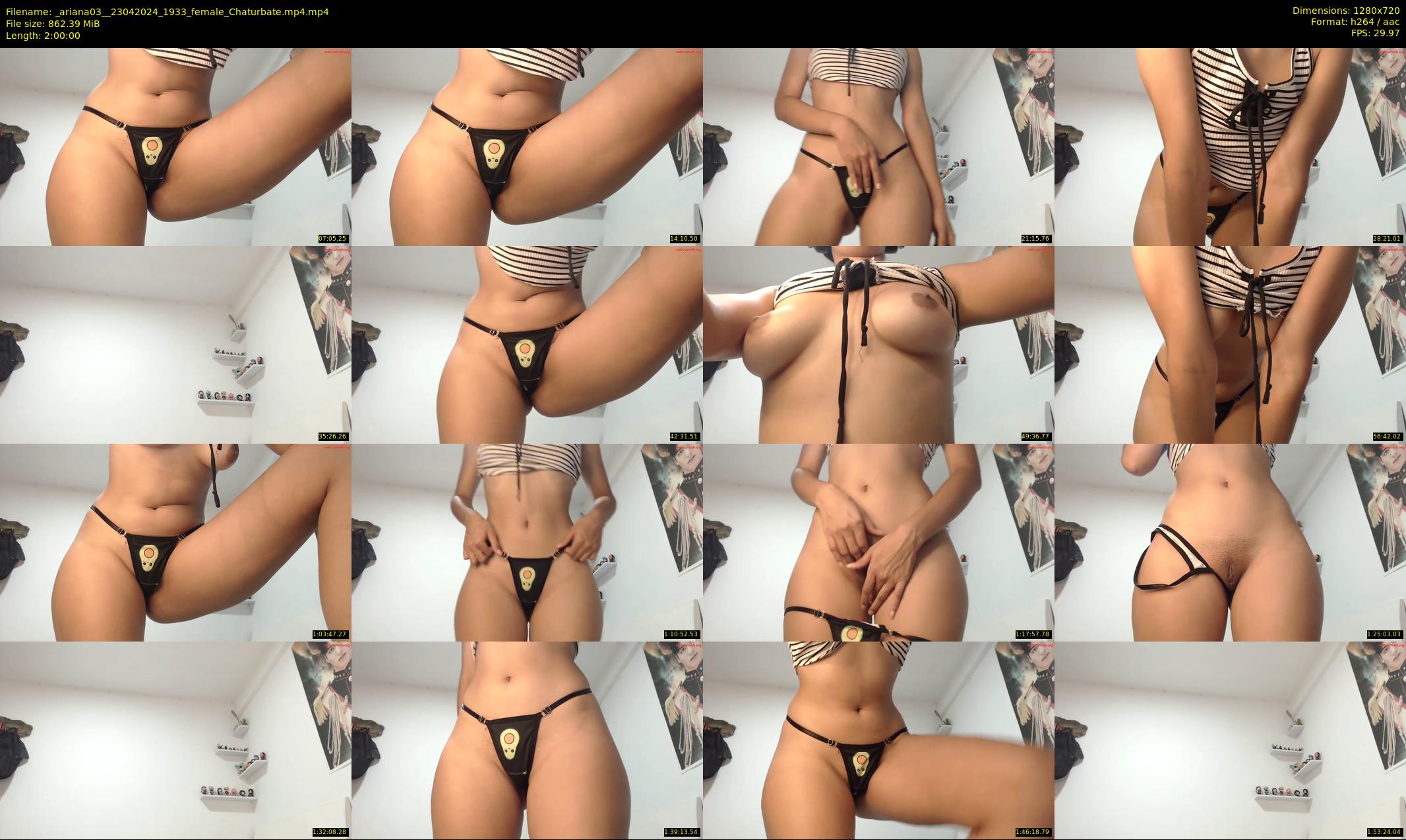 _ariana03_ — 120 minute Chaturbate female cam show recording, 720p, Apr 23, 2024