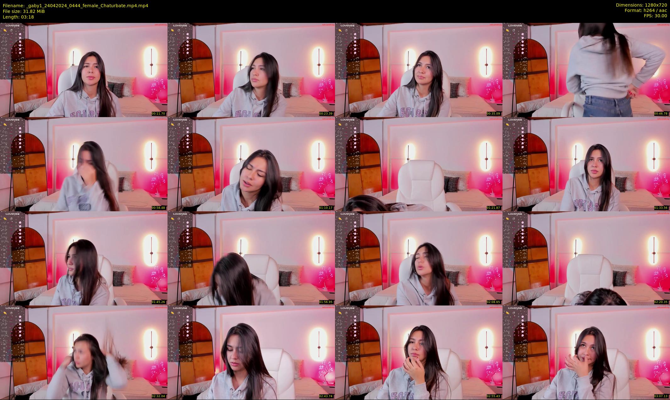 _gaby1 — 4 minute Chaturbate female cam show recording, 720p, Apr 24, 2024