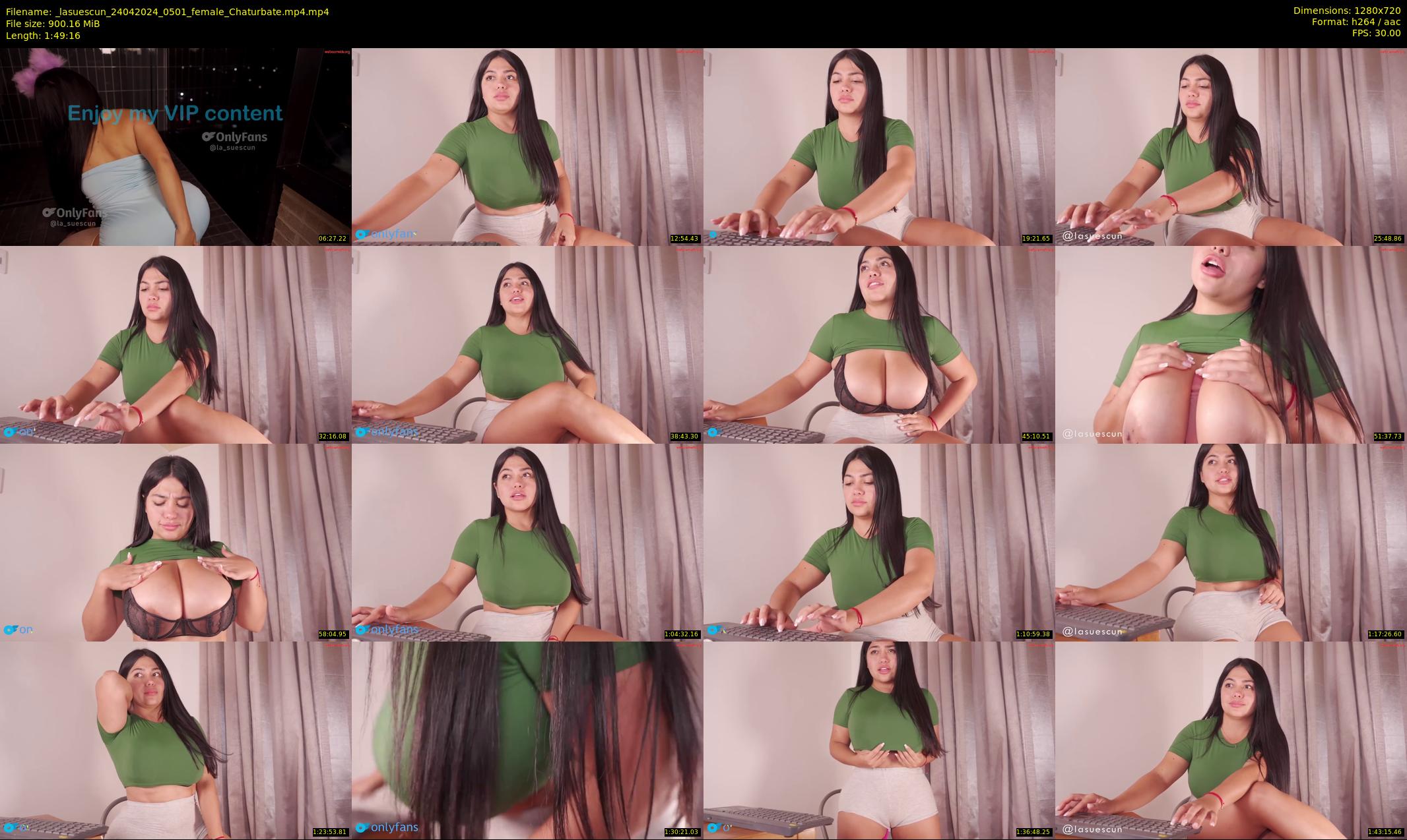 _lasuescun — 110 minute Chaturbate female cam show recording, 720p, Apr 24, 2024