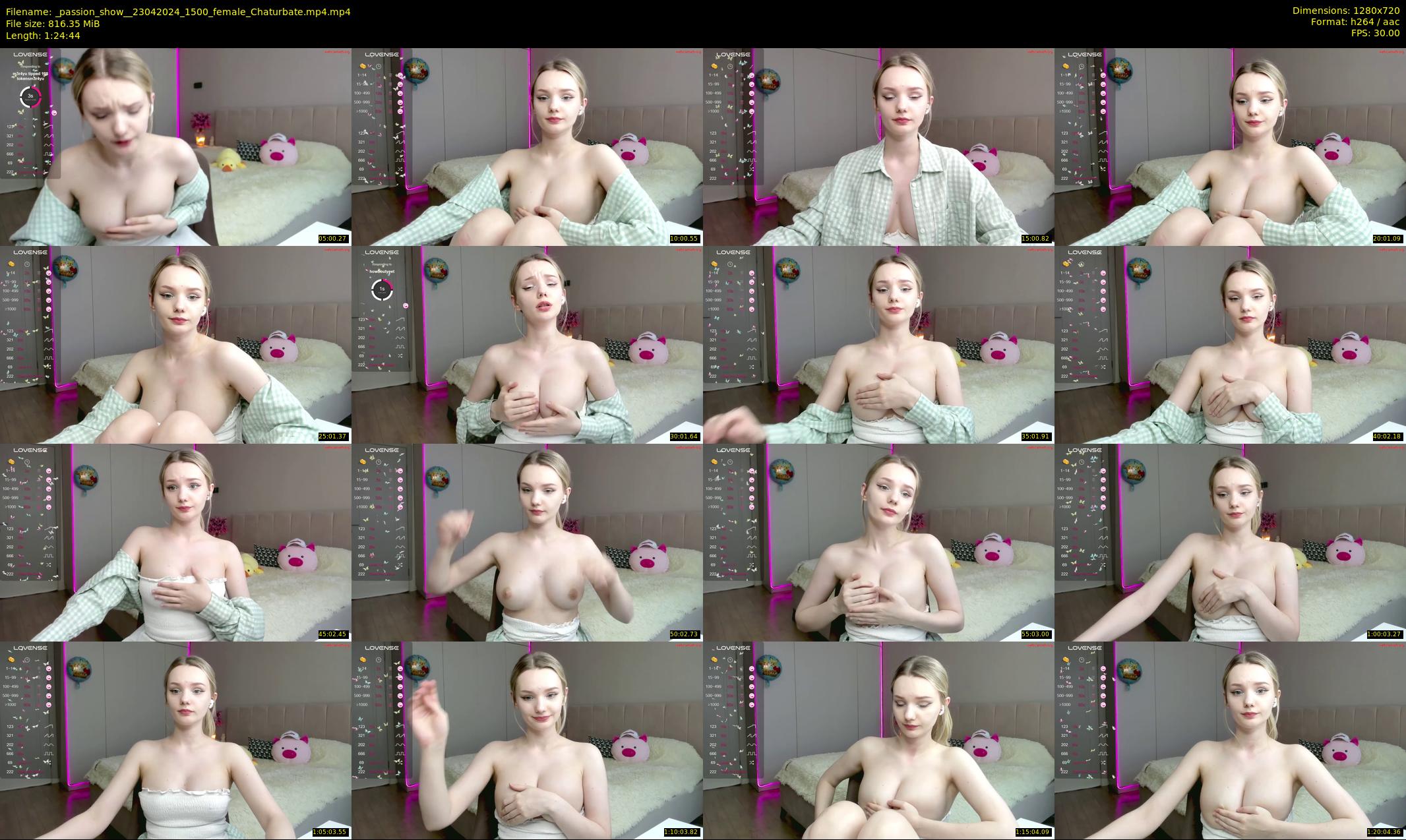 _passion_show_ — 85 minute Chaturbate couple cam show recording, 720p, Apr 23, 2024