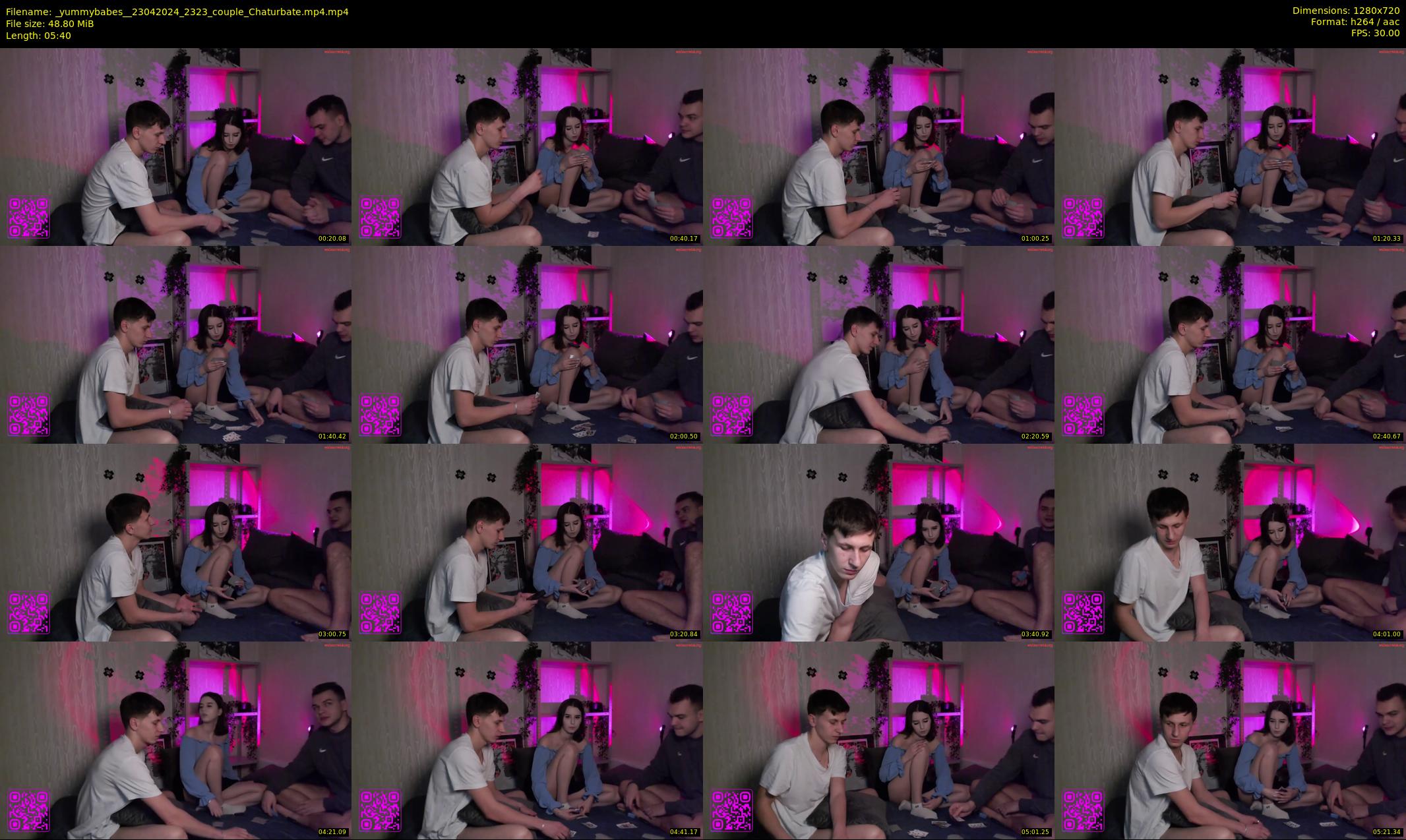 _yummybabes_ — 6 minute Chaturbate couple cam show recording, 720p, Apr 23, 2024