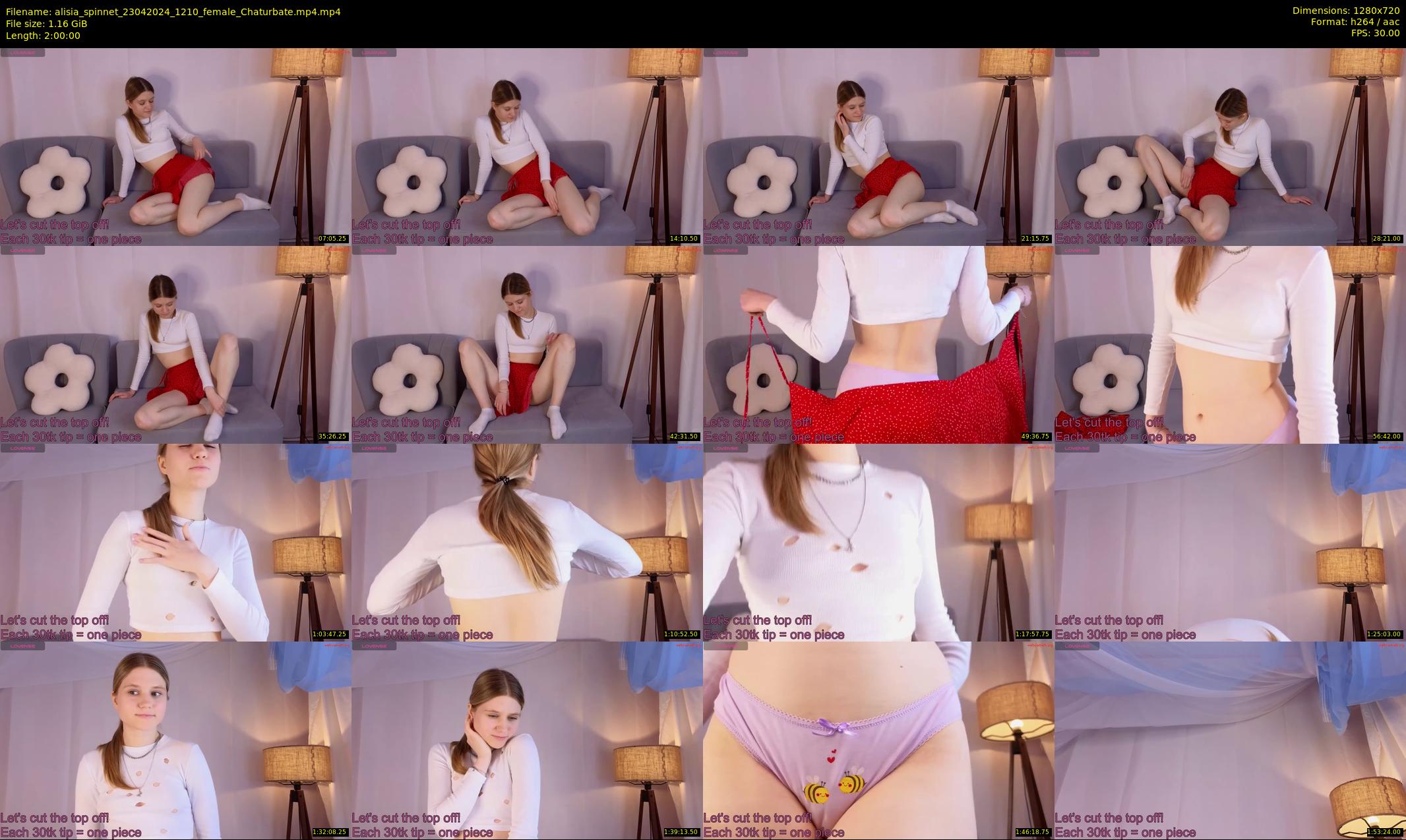 alisia_spinnet — 120 minute Chaturbate female cam show recording, 720p, Apr 23, 2024