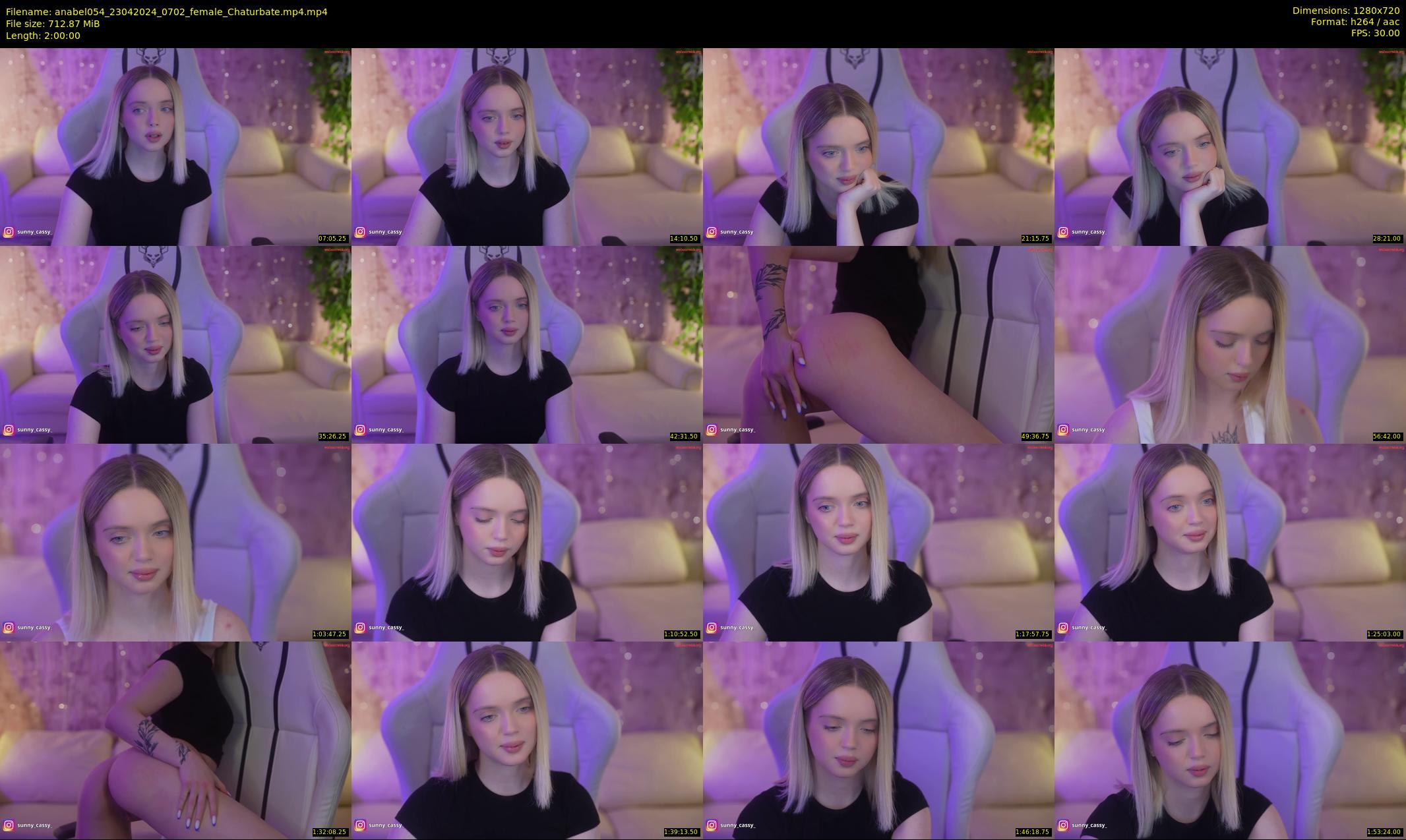 anabel054 — 120 minute Chaturbate female cam show recording, 720p, Apr 23, 2024