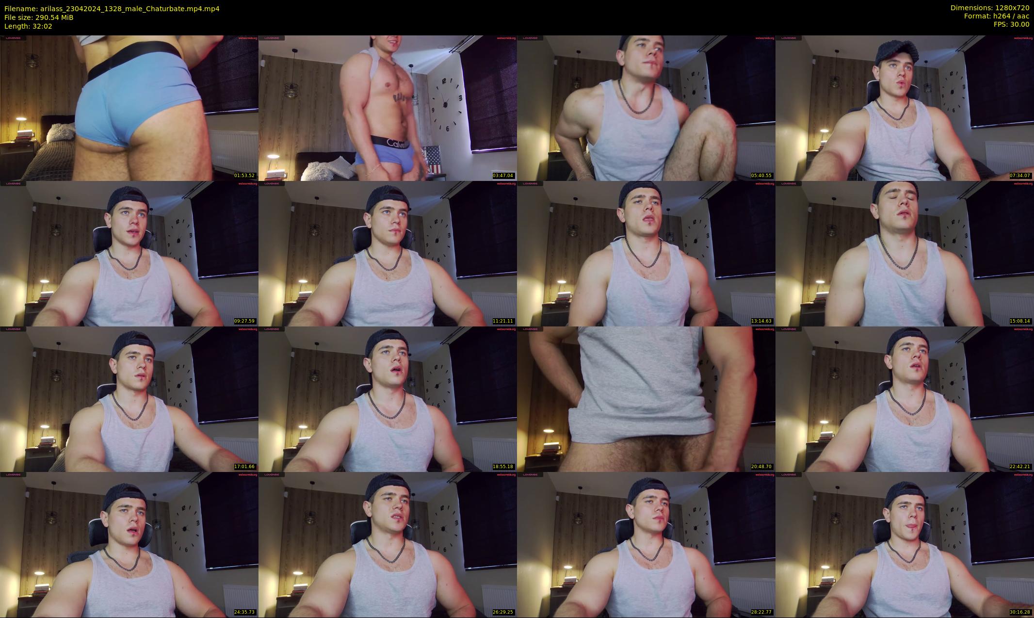 arilass — 33 minute Chaturbate male cam show recording, 720p, Apr 23, 2024