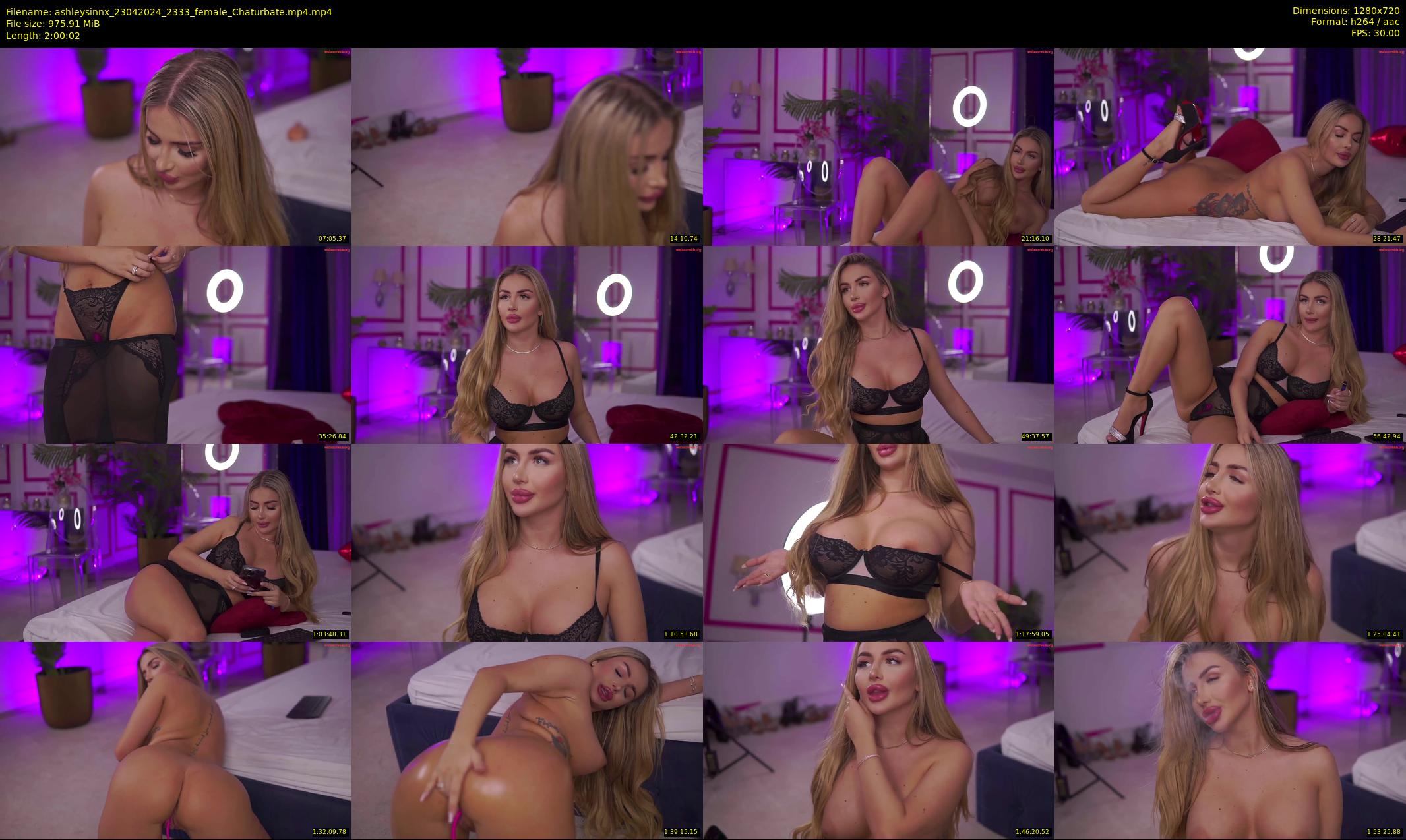 ashleysinnx — 121 minute Chaturbate female cam show recording, 720p, Apr 23, 2024