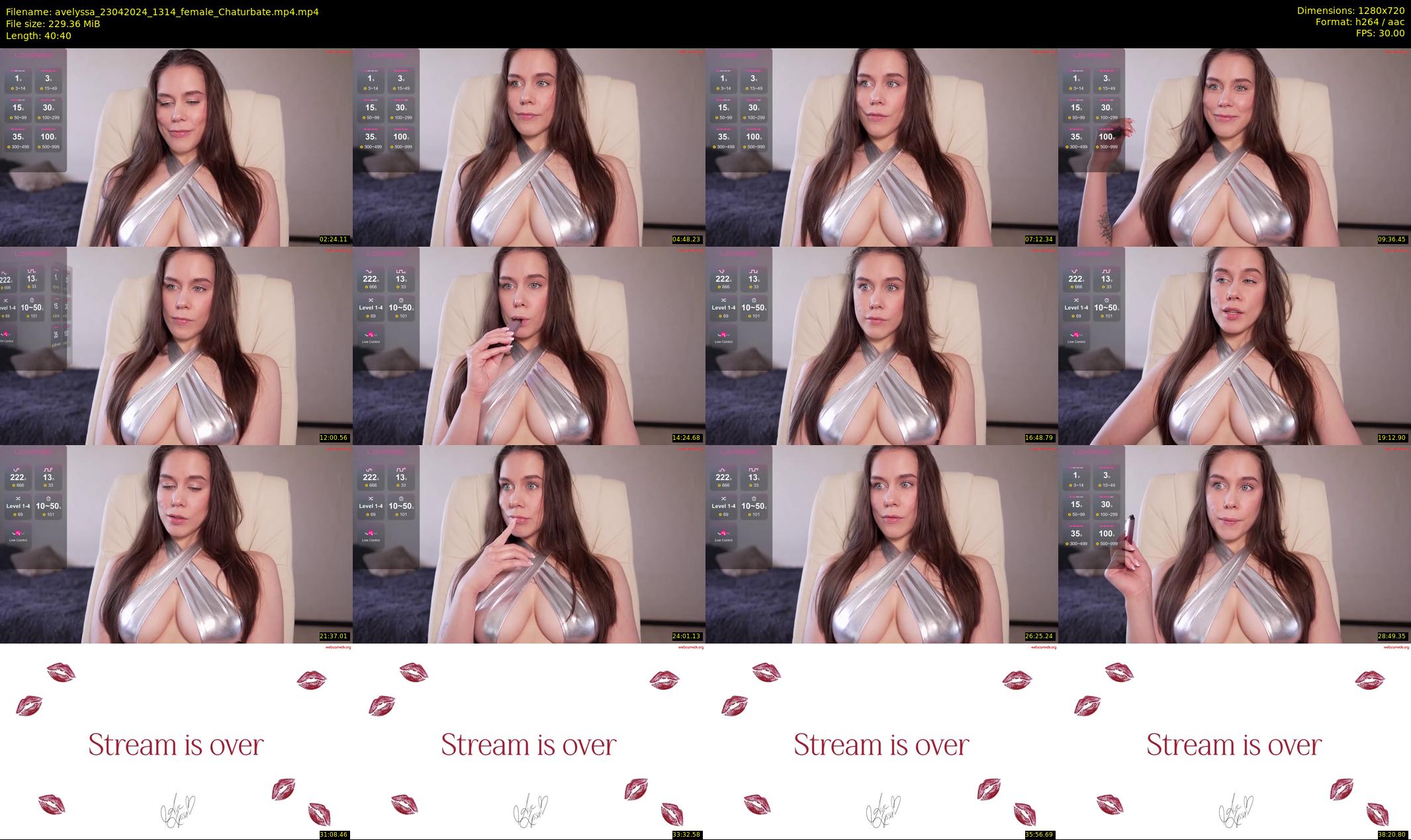 avelyssa — 41 minute Chaturbate female cam show recording, 720p, Apr 23, 2024