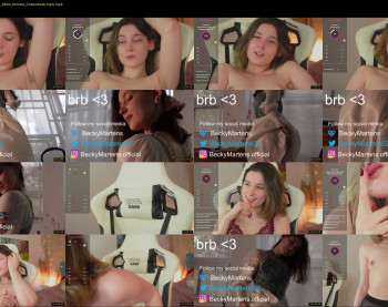 beckymartens — 98 minute Chaturbate female cam show recording, 720p, Apr 23, 2024