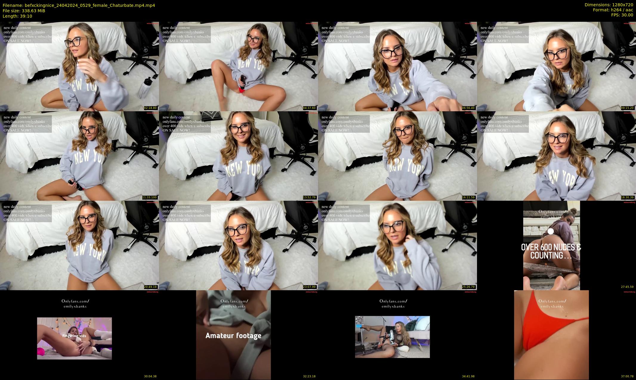 befxckingnice — 40 minute Chaturbate female cam show recording, 720p, Apr 24, 2024