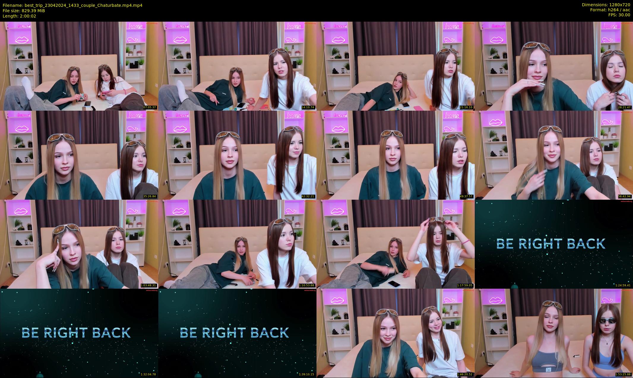 best_trip — 121 minute Chaturbate couple cam show recording, 720p, Apr 23, 2024