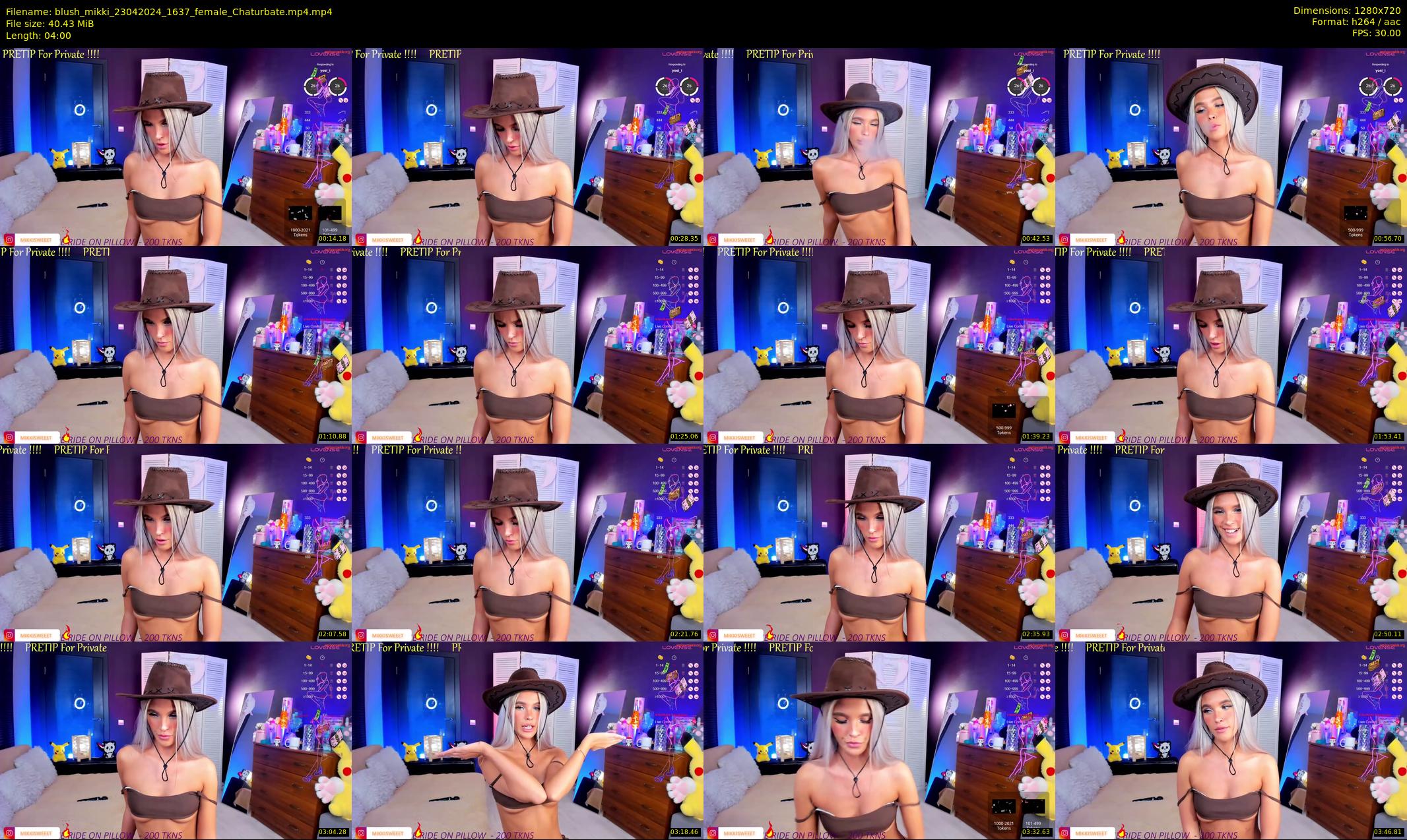 blush_mikki — 4 minute Chaturbate female cam show recording, 720p, Apr 23, 2024
