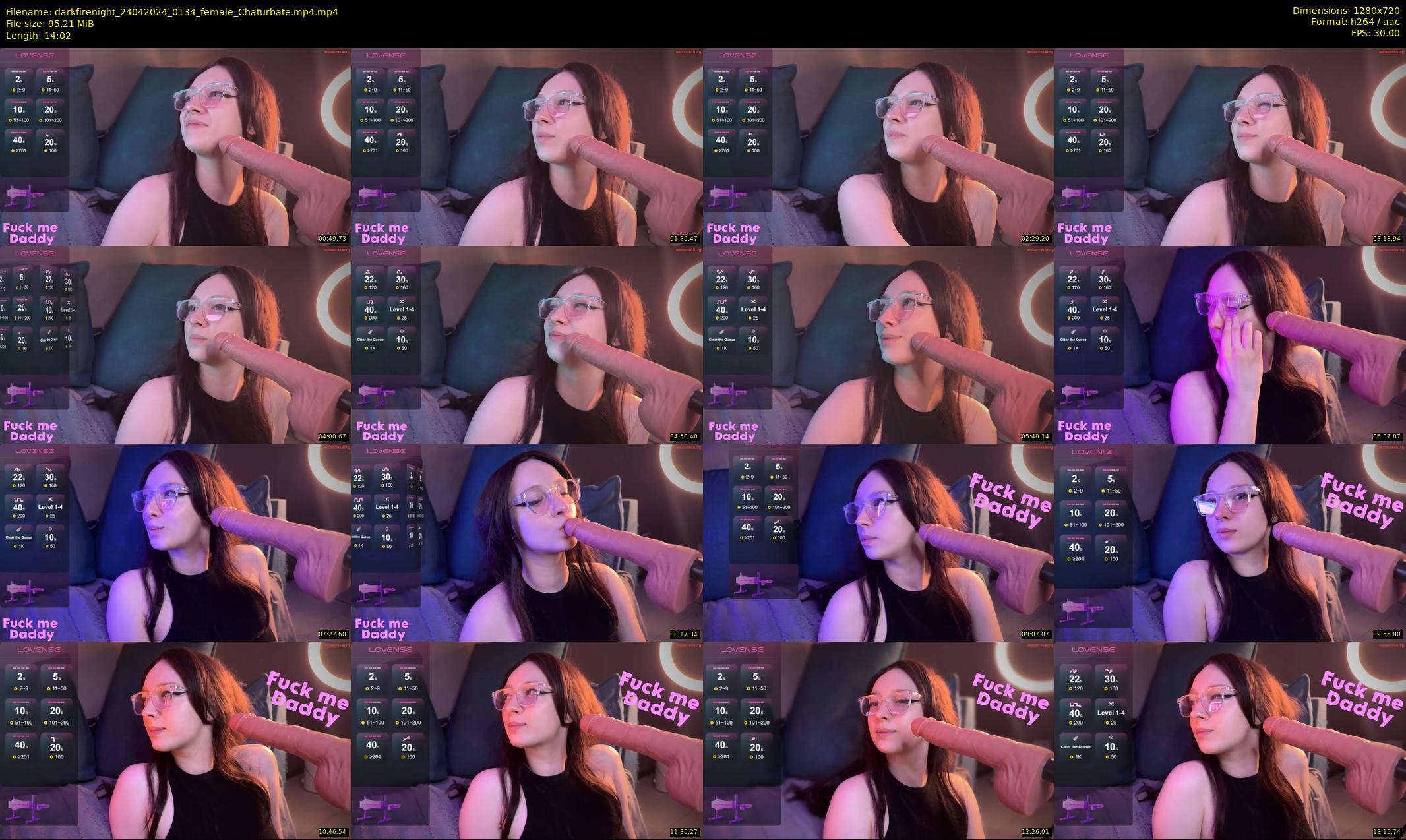 darkfirenight — 15 minute Chaturbate couple cam show recording, 720p, Apr 24, 2024