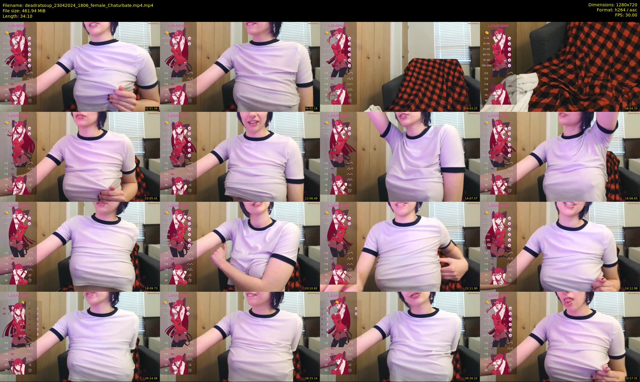 deadratsoup — 35 minute Chaturbate female cam show recording, 720p, Apr 23, 2024