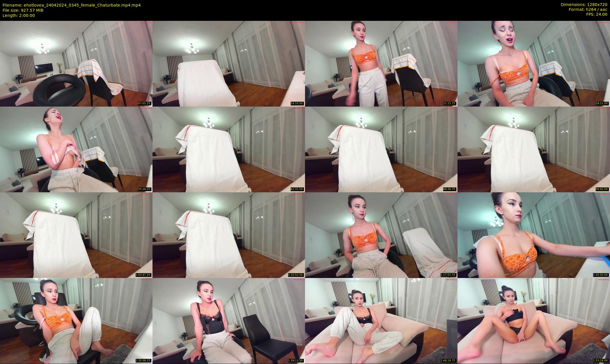 ehotlovea — 120 minute Chaturbate female cam show recording, 720p, Apr 24, 2024