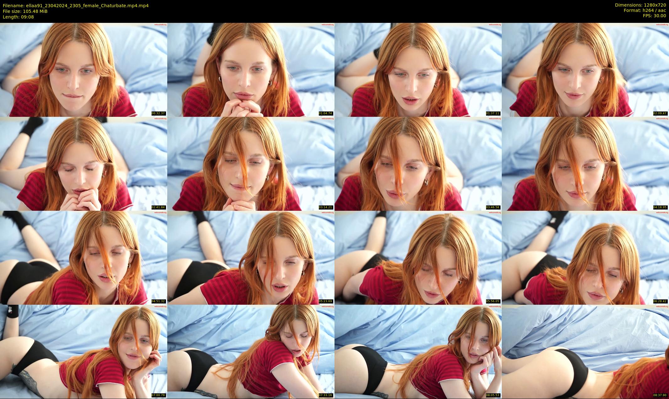 ellaa91 — 10 minute Chaturbate female cam show recording, 720p, Apr 23, 2024