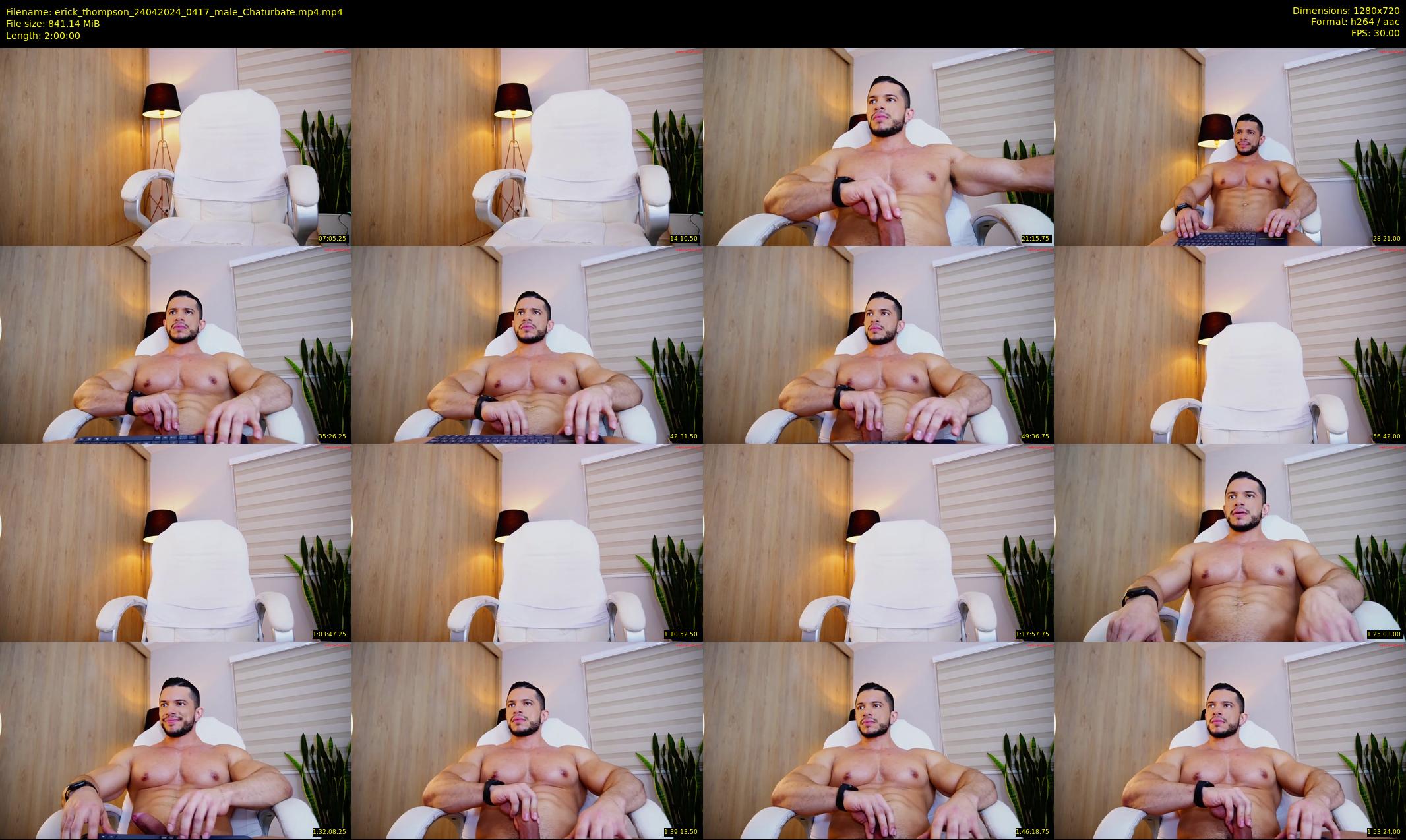 erick_thompson — 120 minute Chaturbate male cam show recording, 720p, Apr 24, 2024