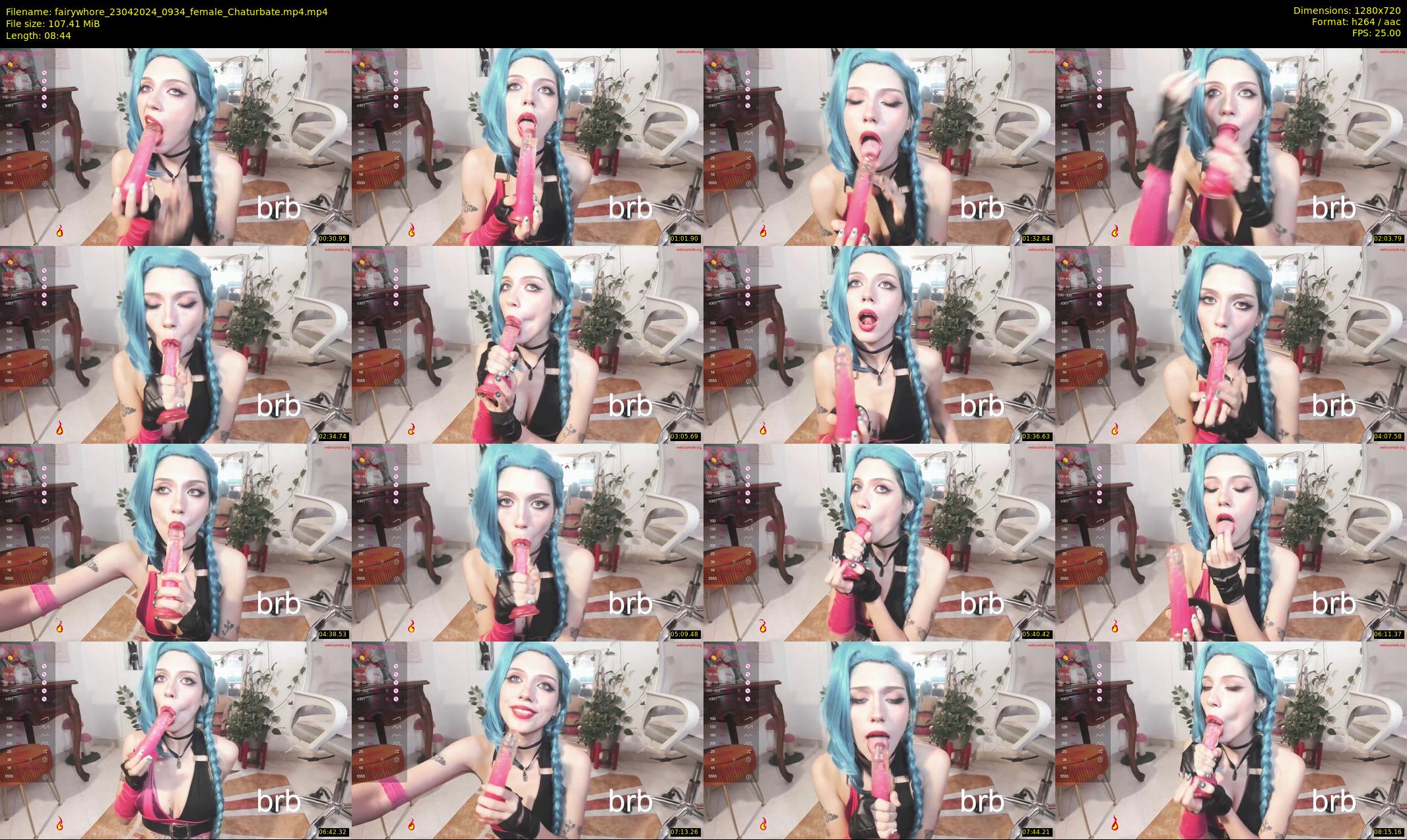 fairywhore — 9 minute Chaturbate female cam show recording, 720p, Apr 23, 2024
