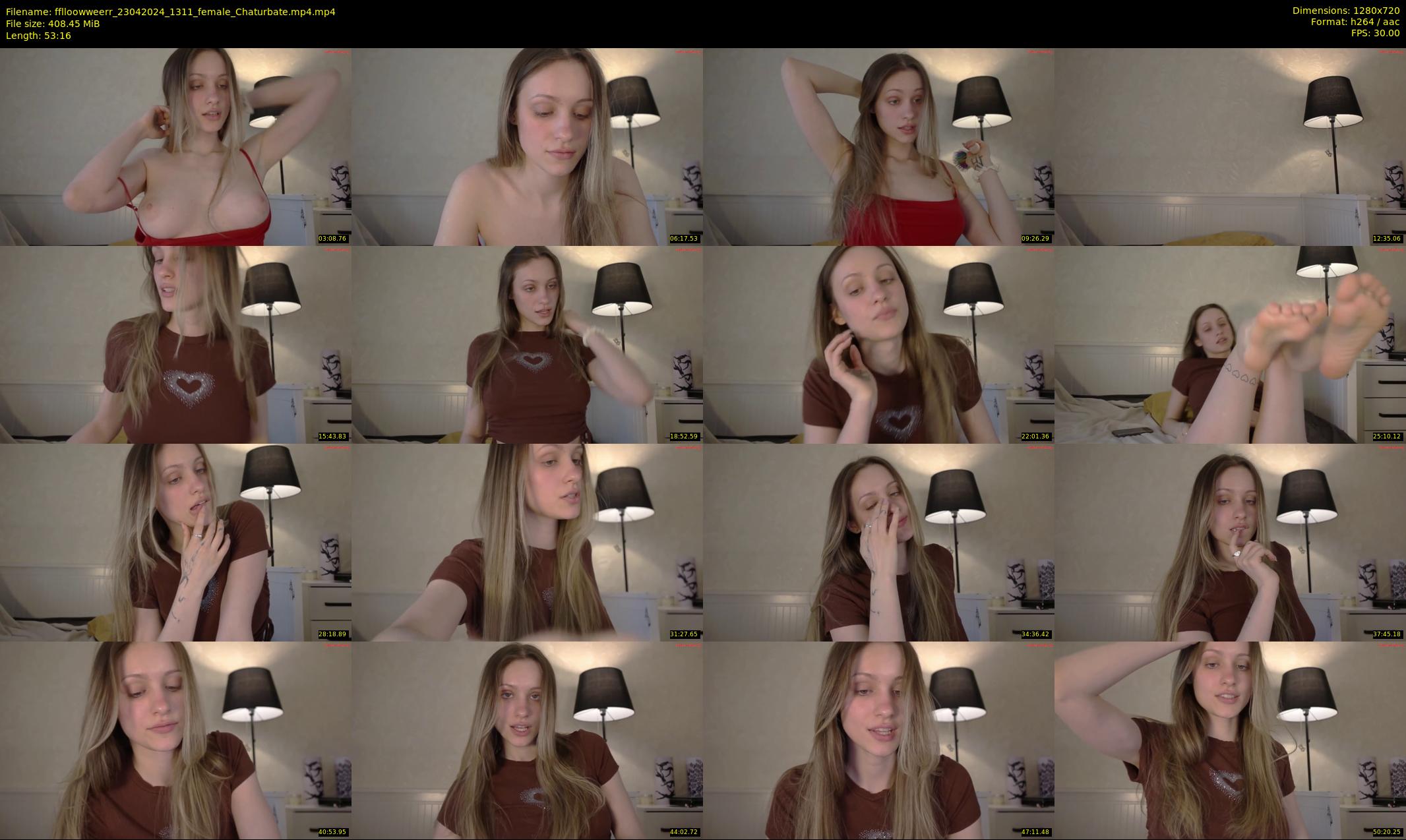 fflloowweerr — 54 minute Chaturbate couple cam show recording, 720p, Apr 23, 2024