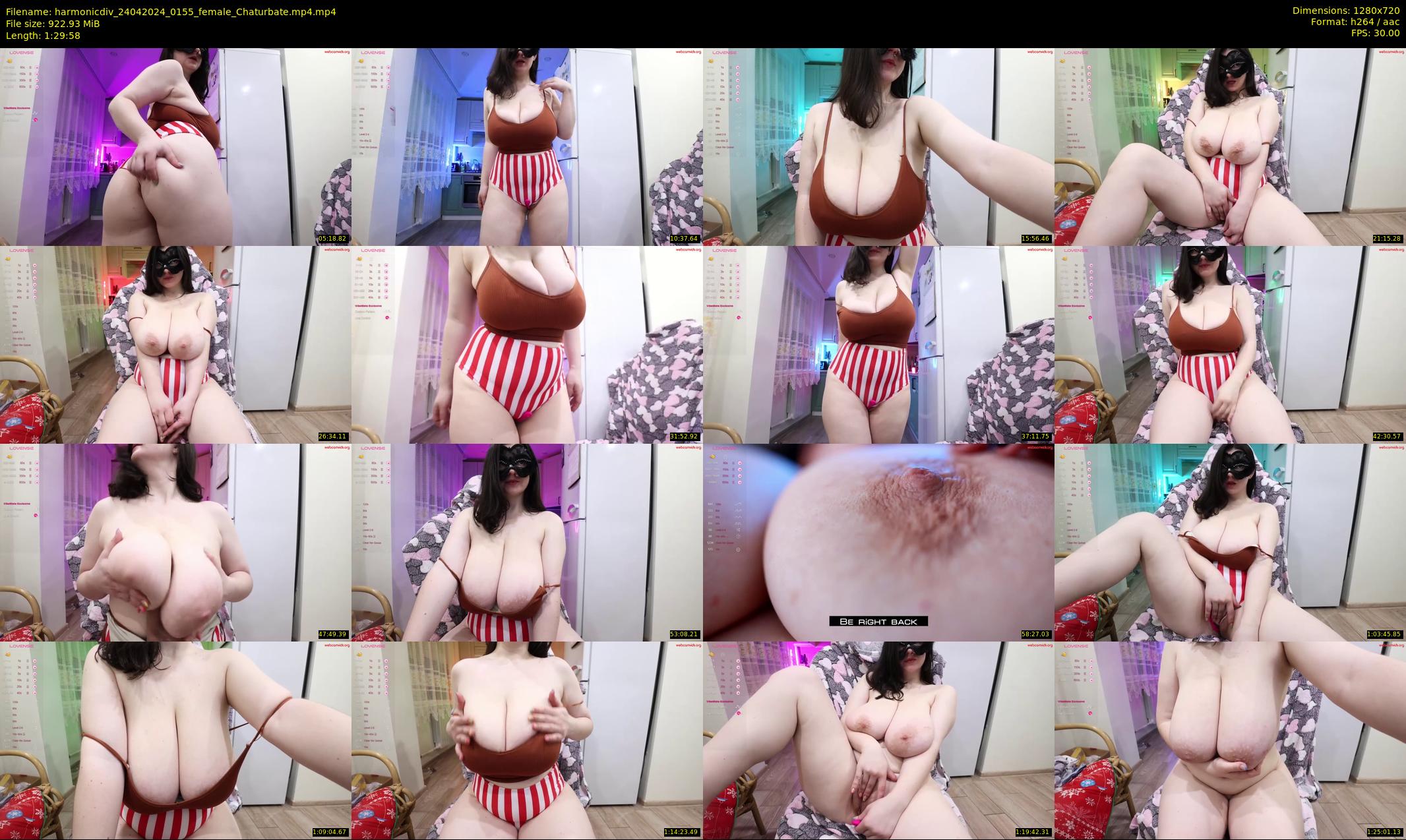 harmonicdiv — 90 minute Chaturbate female cam show recording, 720p, Apr 24, 2024