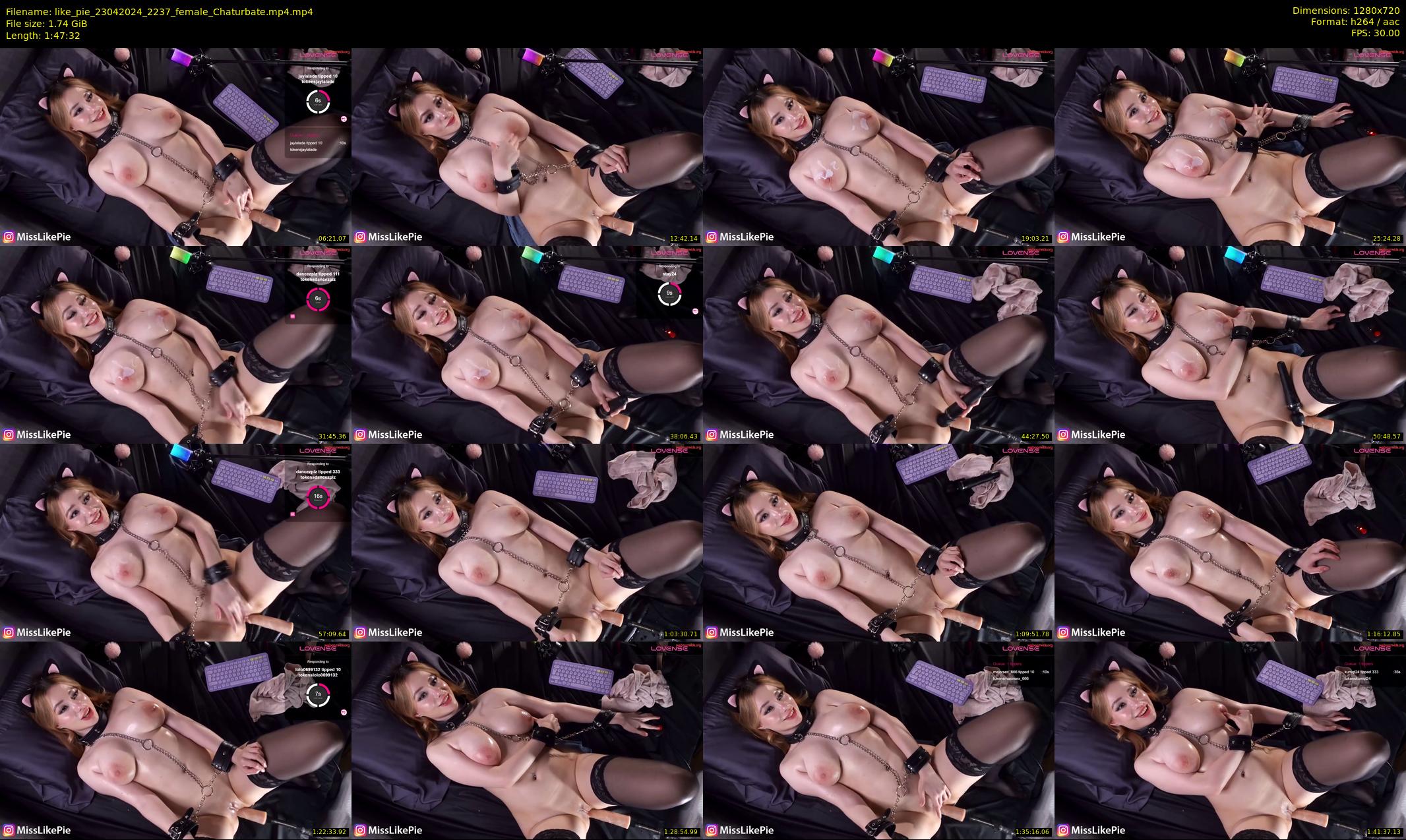 like_pie — 108 minute Chaturbate couple cam show recording, 720p, Apr 23, 2024