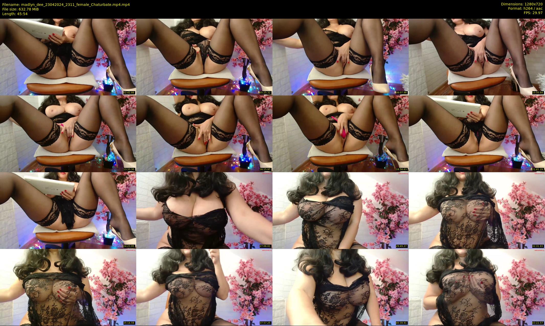 madlyn_dee — 46 minute Chaturbate female cam show recording, 720p, Apr 23, 2024