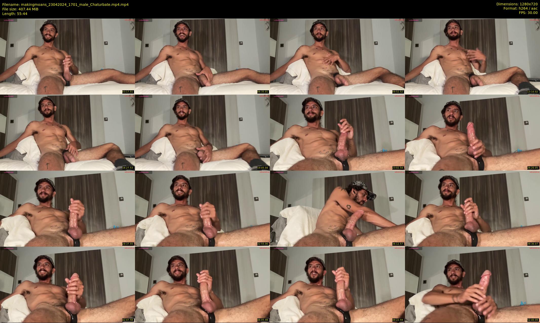 makingmoans — 56 minute Chaturbate male cam show recording, 720p, Apr 23, 2024