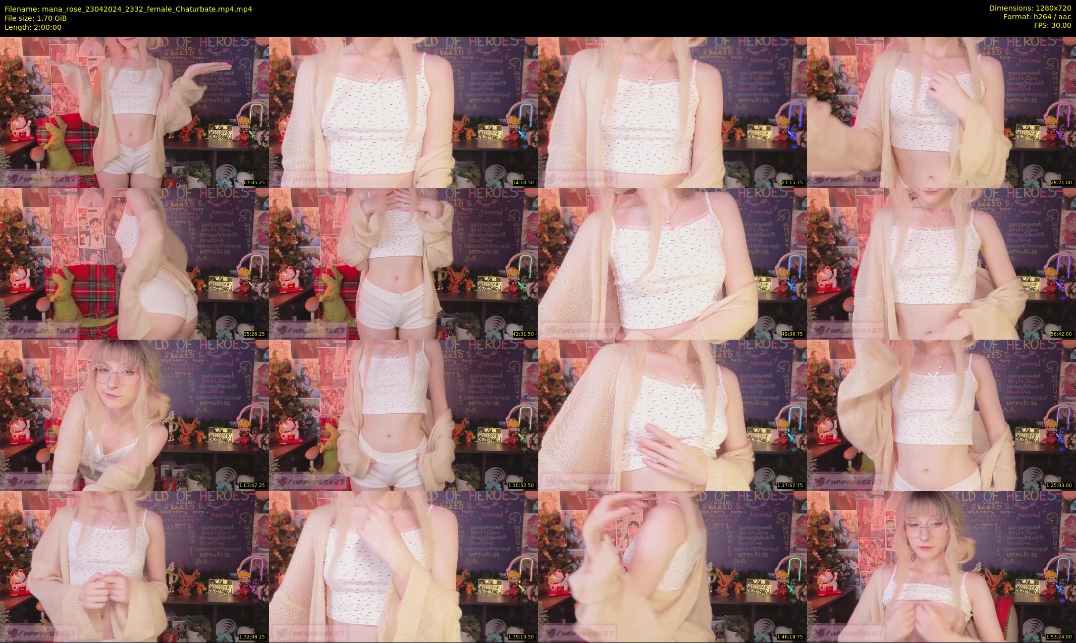 mana_rose — 120 minute Chaturbate female cam show recording, 720p, Apr 23, 2024