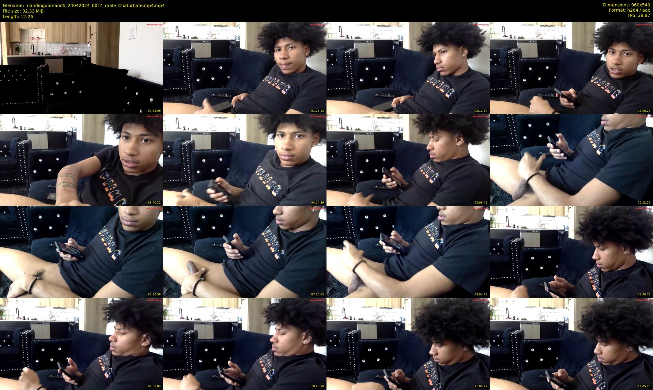 mandingoomann5 — 13 minute Chaturbate male cam show recording, 480p, Apr 24, 2024
