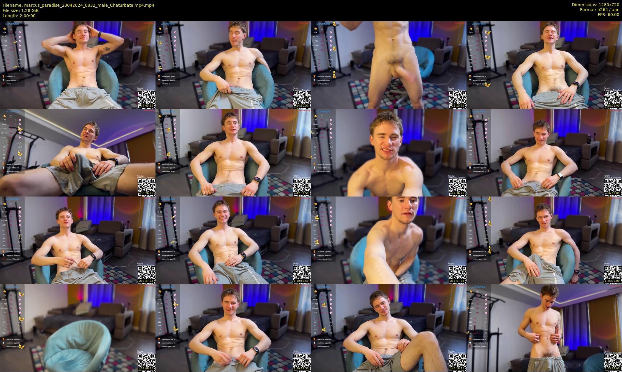 marcus_paradise — 120 minute Chaturbate male cam show recording, 720p, Apr 23, 2024
