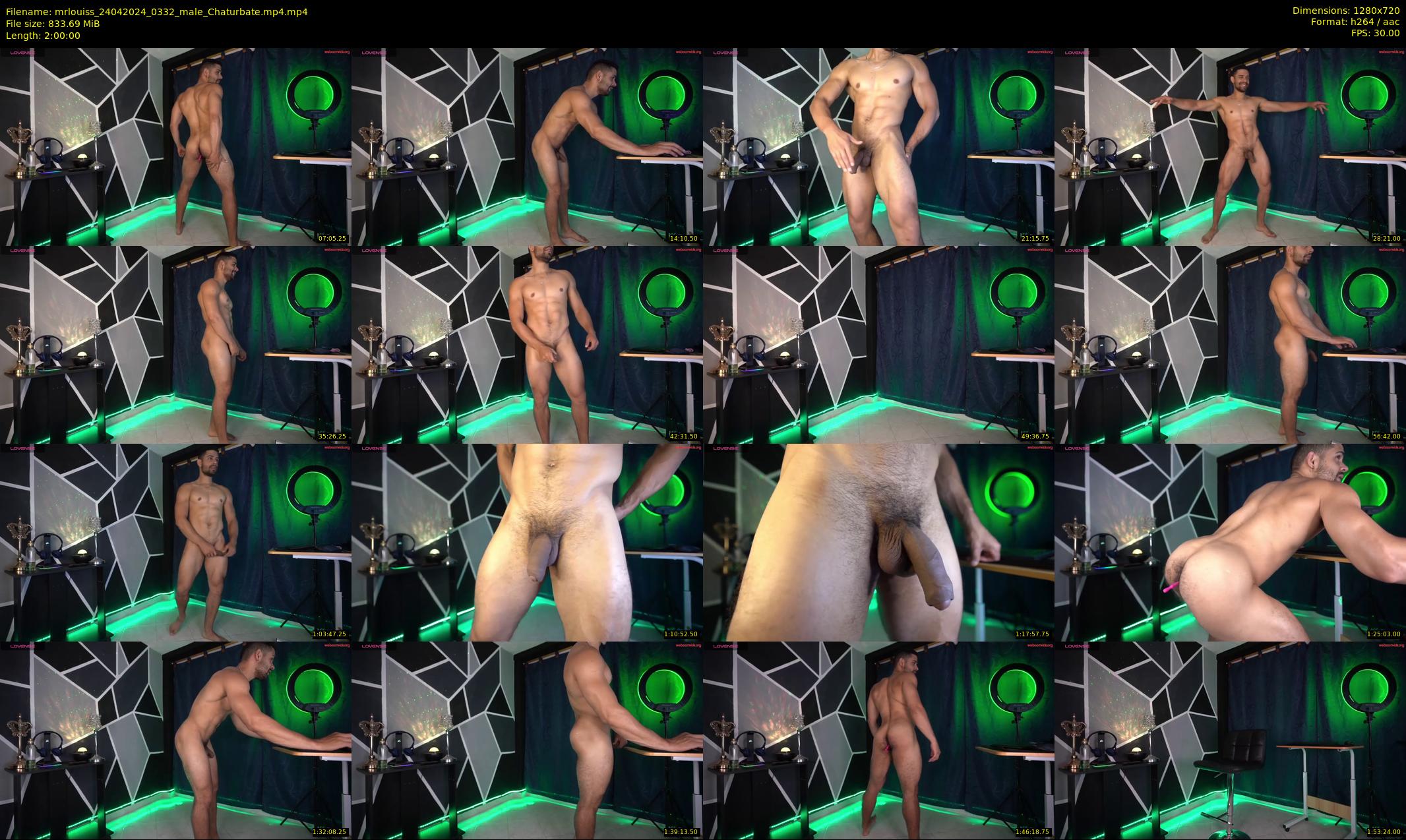 mrlouiss — 120 minute Chaturbate male cam show recording, 720p, Apr 24, 2024