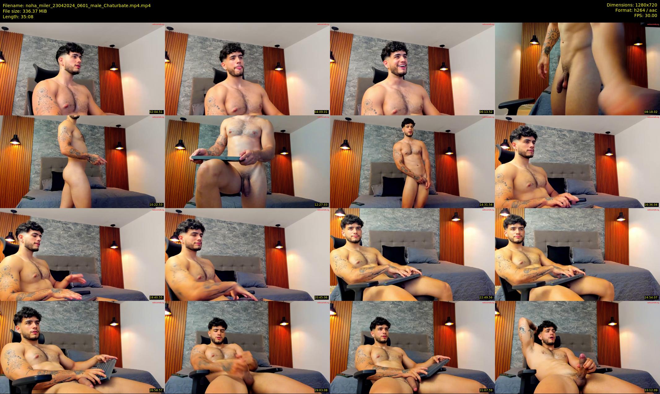 noha_miler — 36 minute Chaturbate male cam show recording, 720p, Apr 23, 2024