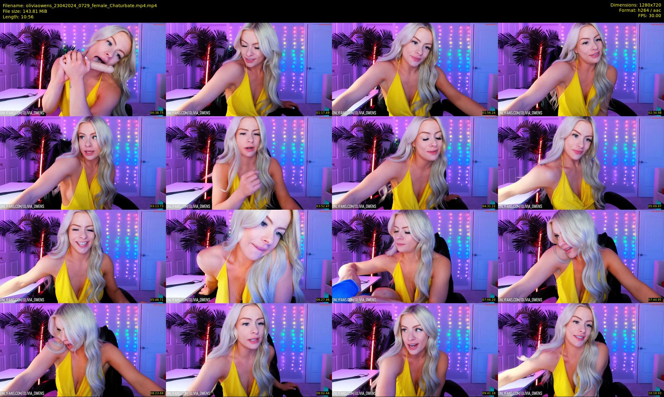 oliviaowens — 11 minute Chaturbate female cam show recording, 720p, Apr 23, 2024