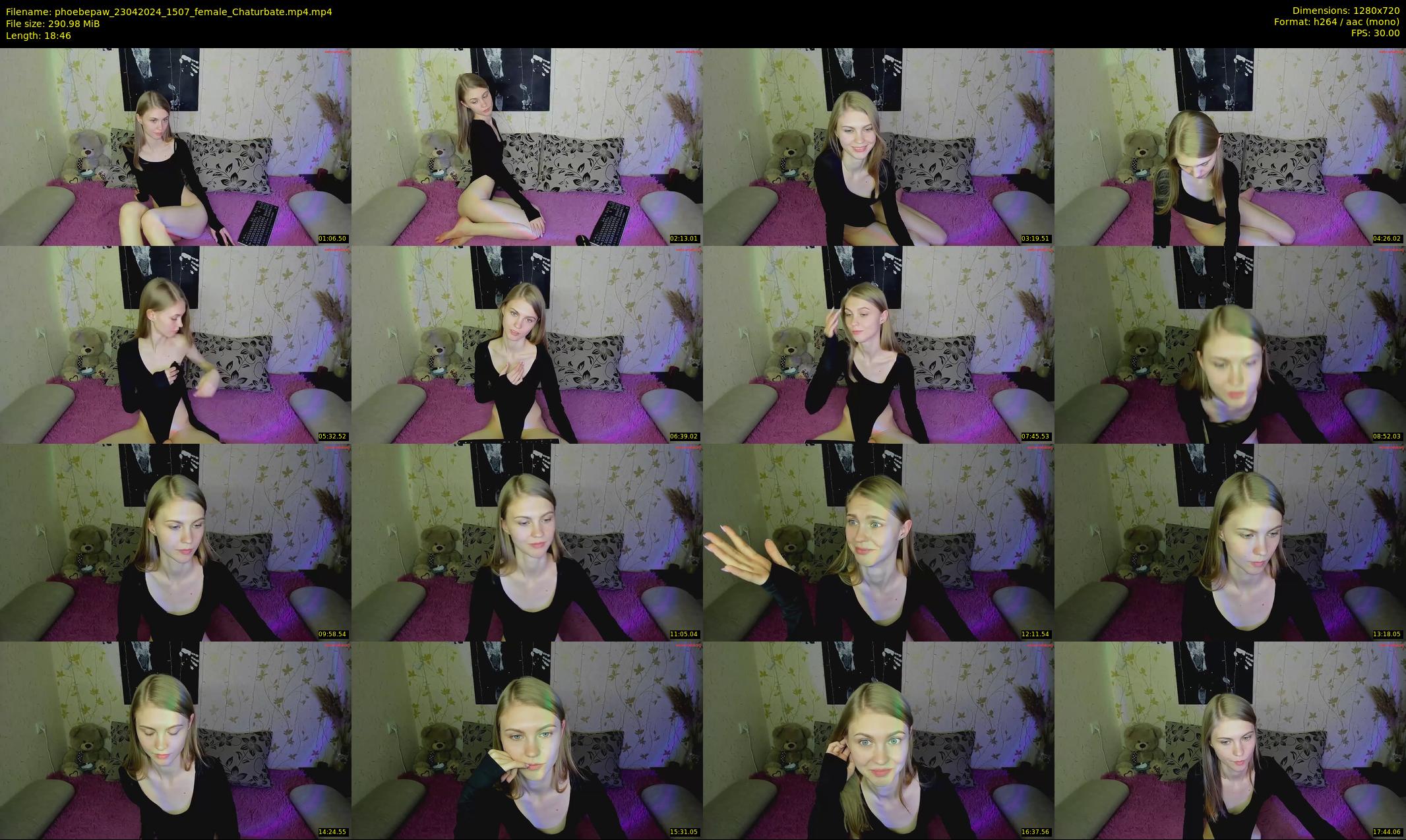 phoebepaw — 19 minute Chaturbate female cam show recording, 720p, Apr 23, 2024
